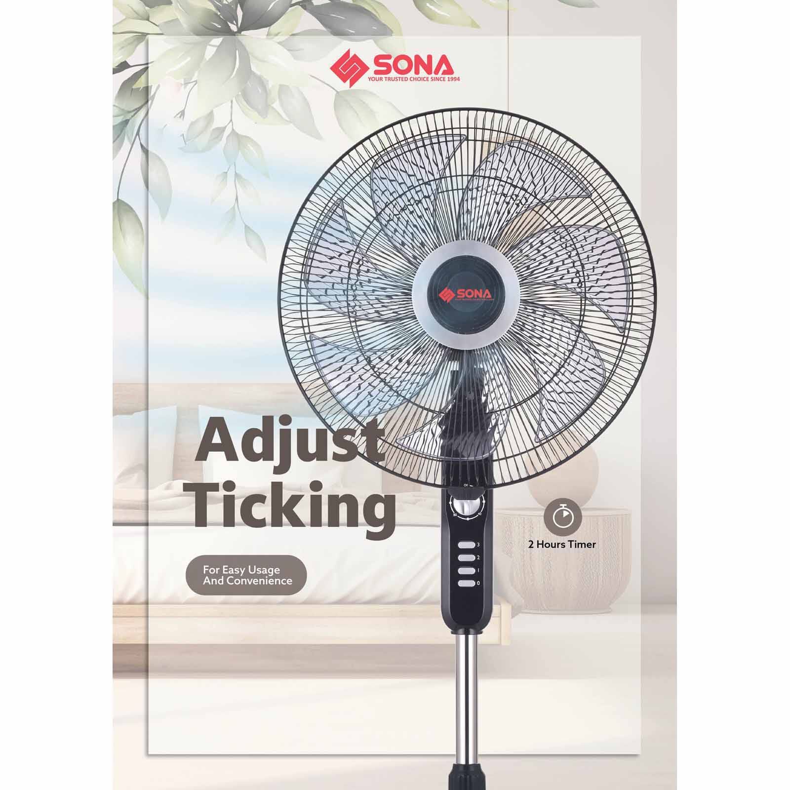 SONA 18 In Stand Fan SFS1172-image 6