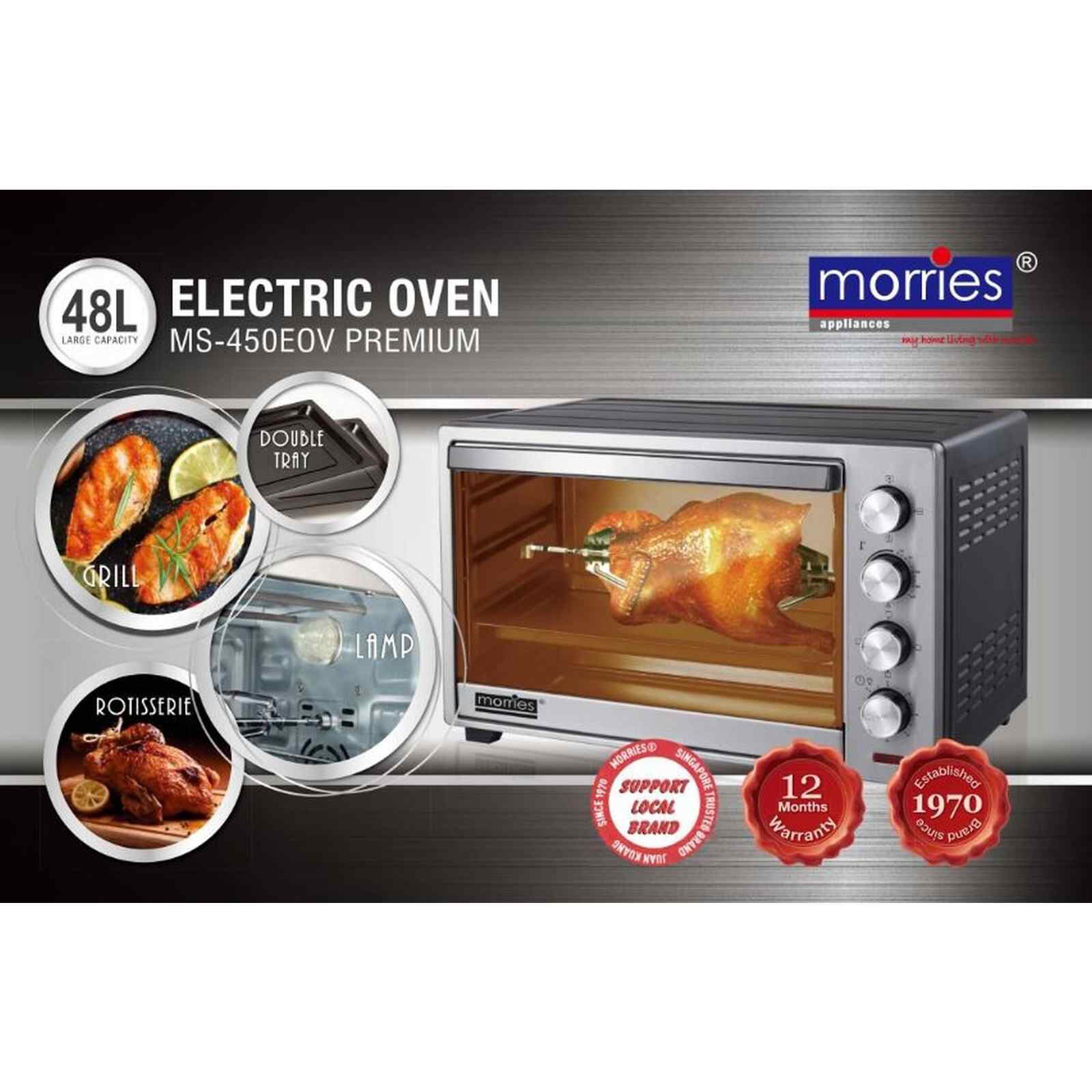 MORRIES Electric Oven (48l) MS-450EOV-image 2