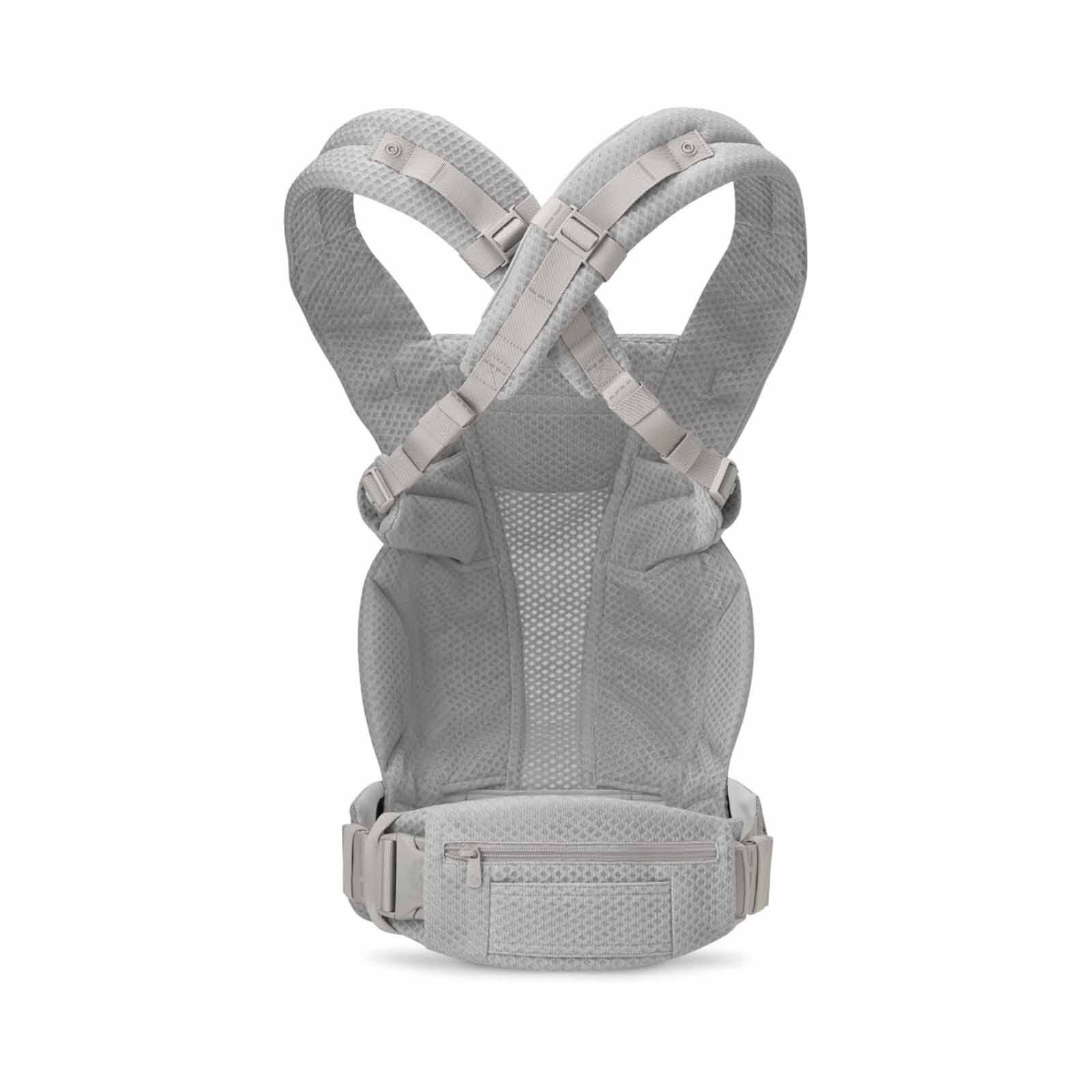 ERGOBABY Omni Deluxe All In One Mesh Baby Carrier - Pearl Grey - Online Exclusive BCODMPRLGRY-image 2