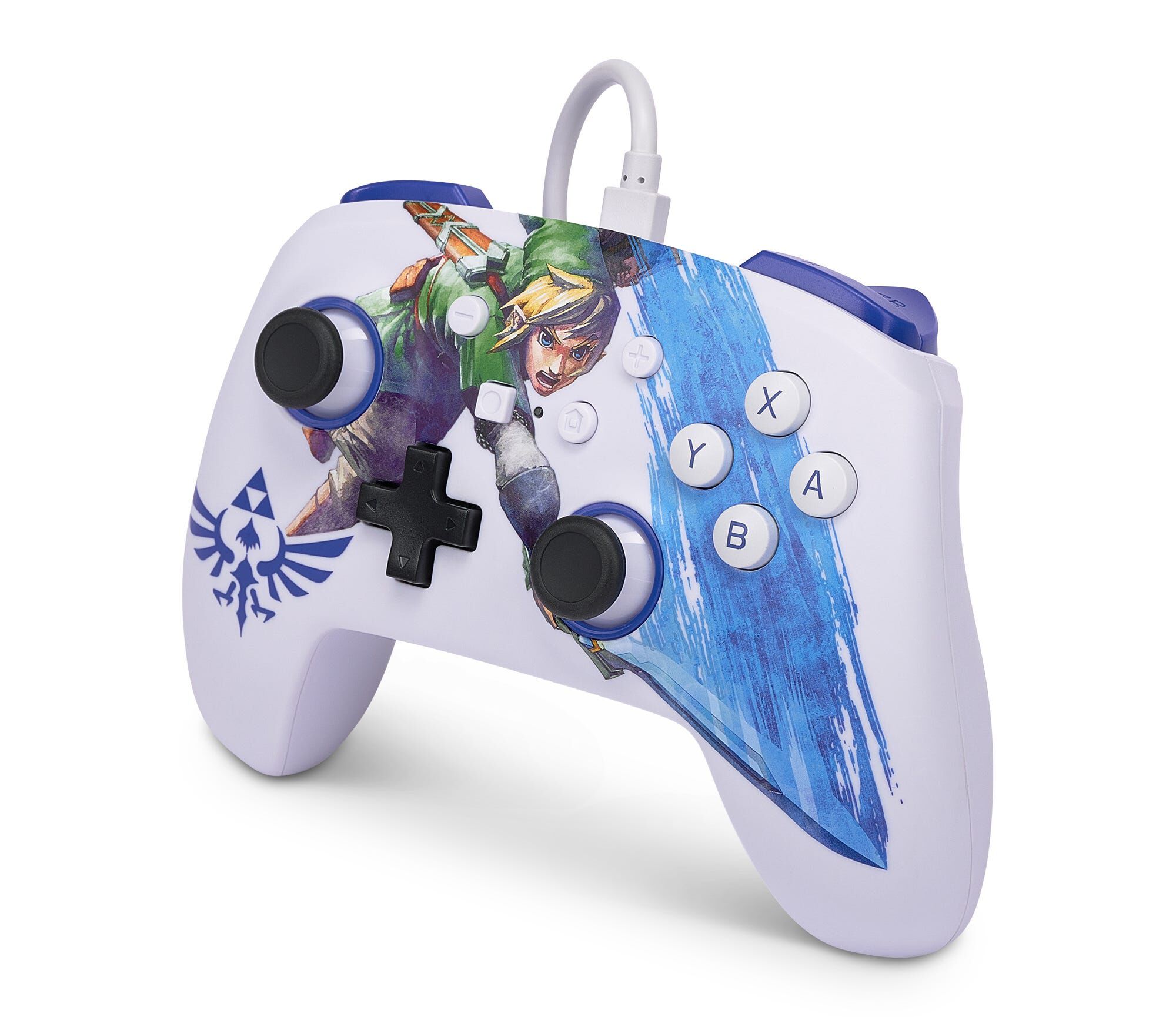 POWERA Nsw Enwired Controller Zelda Master Sword Atck 1526548-01-image 3