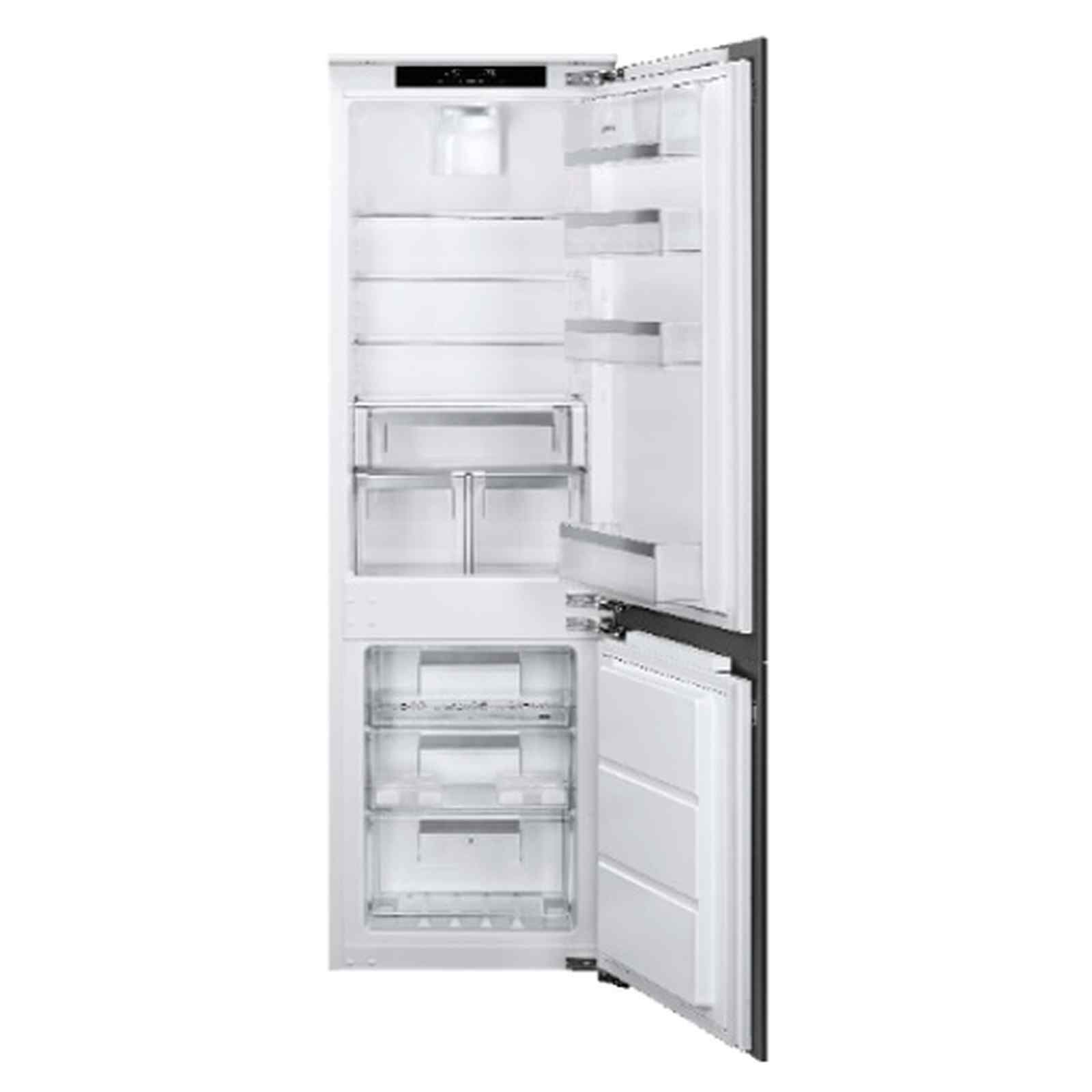 SMEG 2 Dr Built-in Fridge (net 248l) C7176DNPHSG-image null