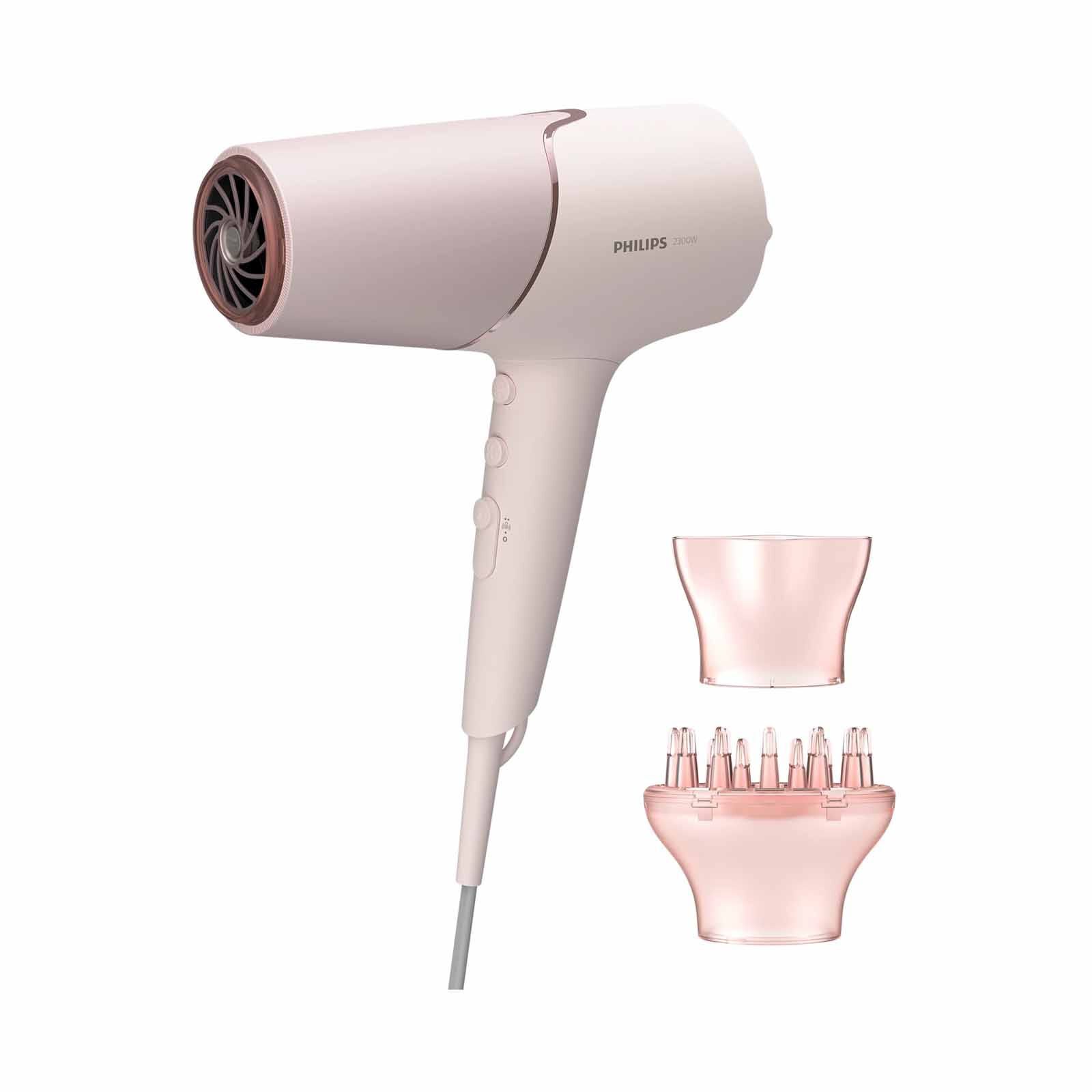 PHILIPS Series 5000 Hair Dryer (2300w) - Pearl Peach BHD530/03-image 1
