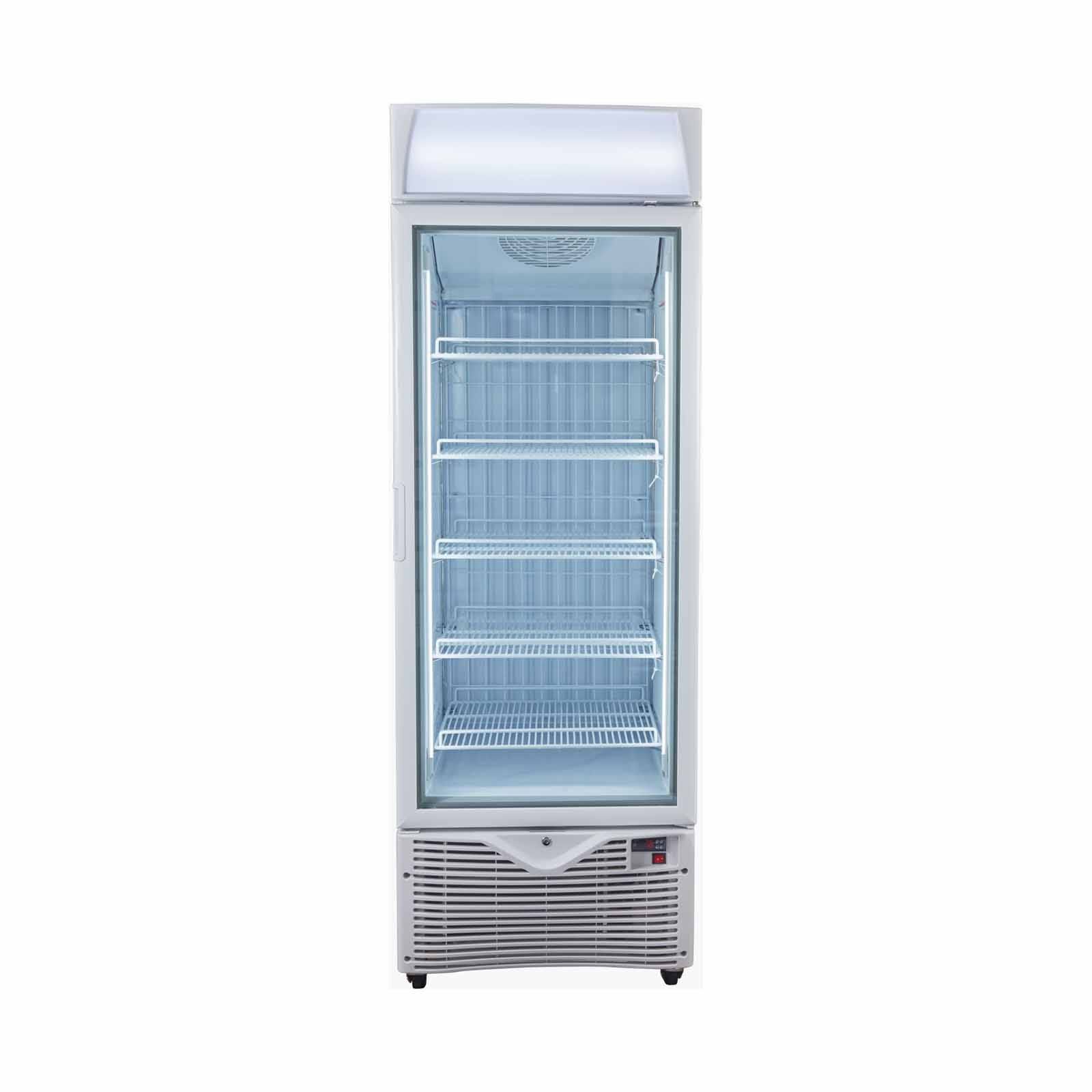 KADEKA Upright Freezer Showcase - White (430l) KSF-450W-image 1