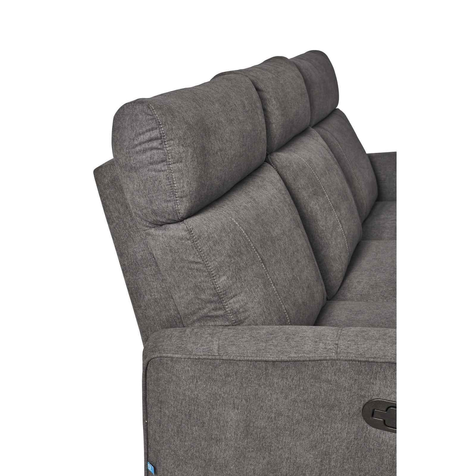 MIZU DESIG 3rr Seater Recliner (sl) Mto Simulated Leather Sofa ELLA-image 31