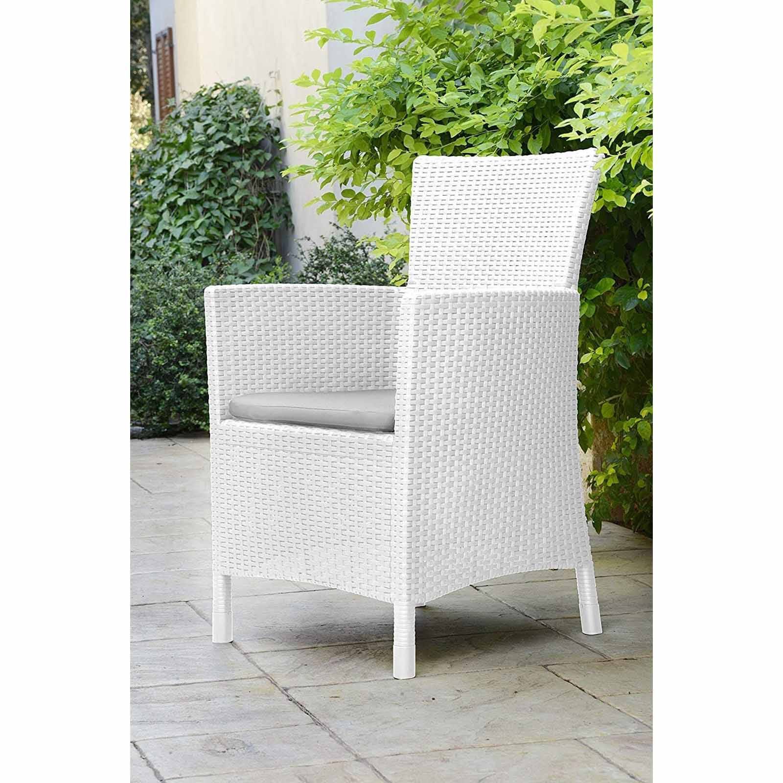 ALLIBERT Iowa Chair White (exclude Installation) D-AB-21-5340-image 2