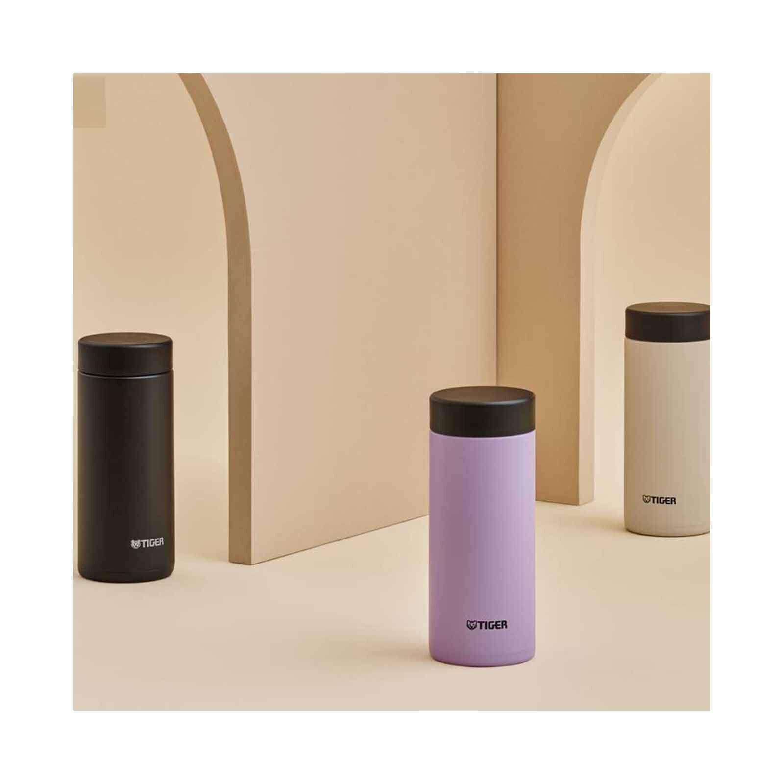 TIGER 0.35lt Screw Lid Stainless Steel Bottle (stone Black) MMZ-W035 (KK)-image 5