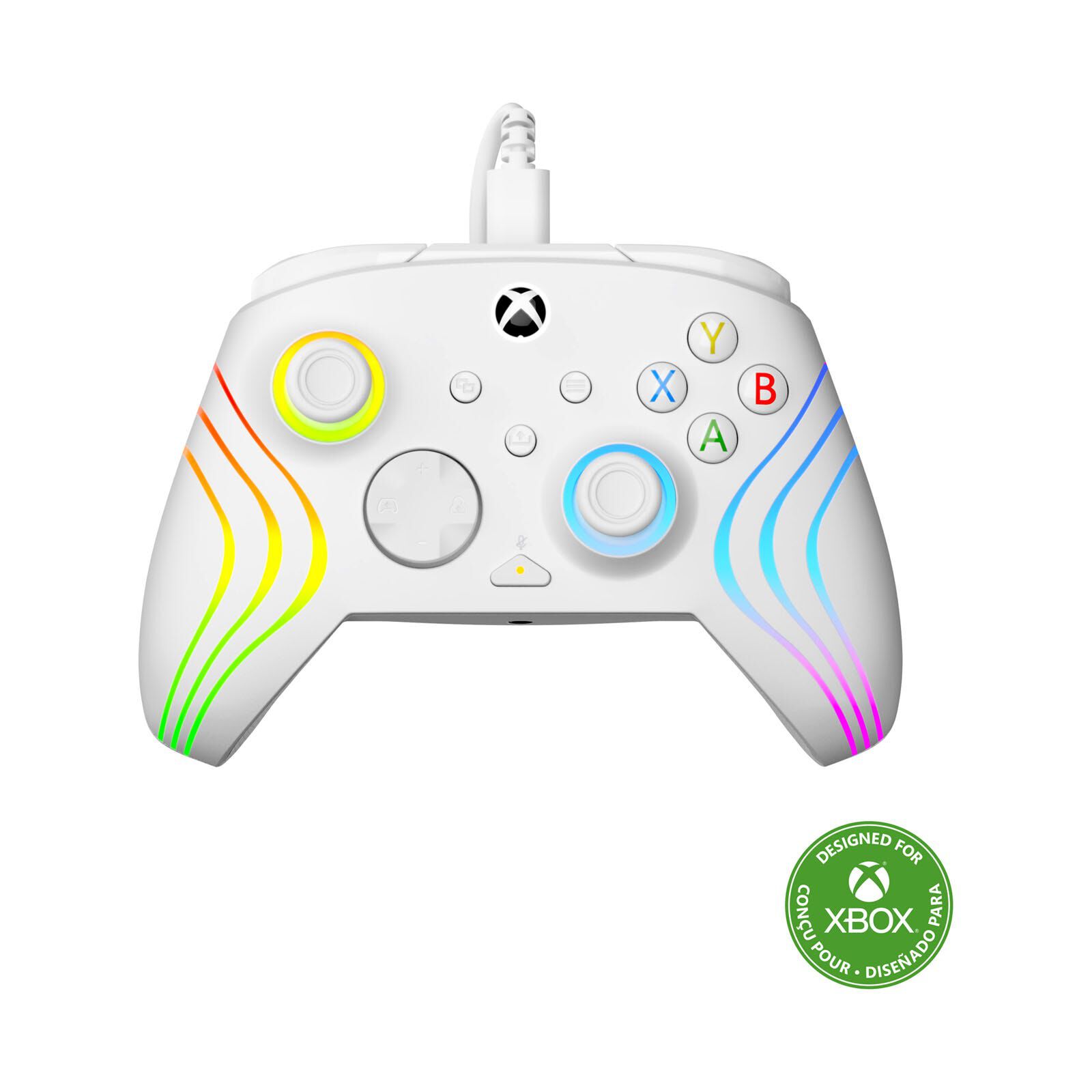 TURTLEBEAC Afterglow Wave Wired Controller (xbox/pc) - White TBC-2002-15-image 1