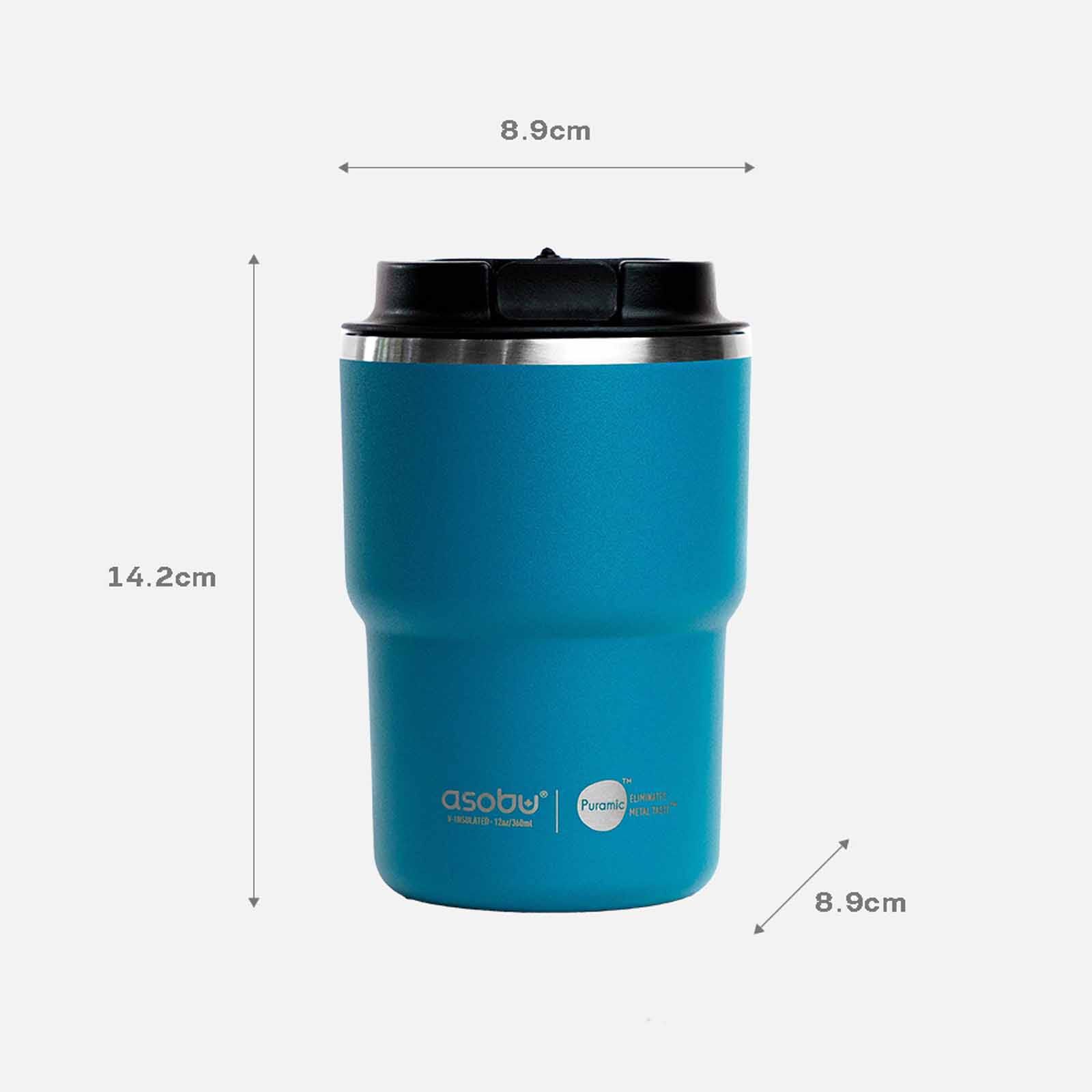 ASOBU Mini Pick-up Mug/cup Blue 360ml ABF52BL-image 2
