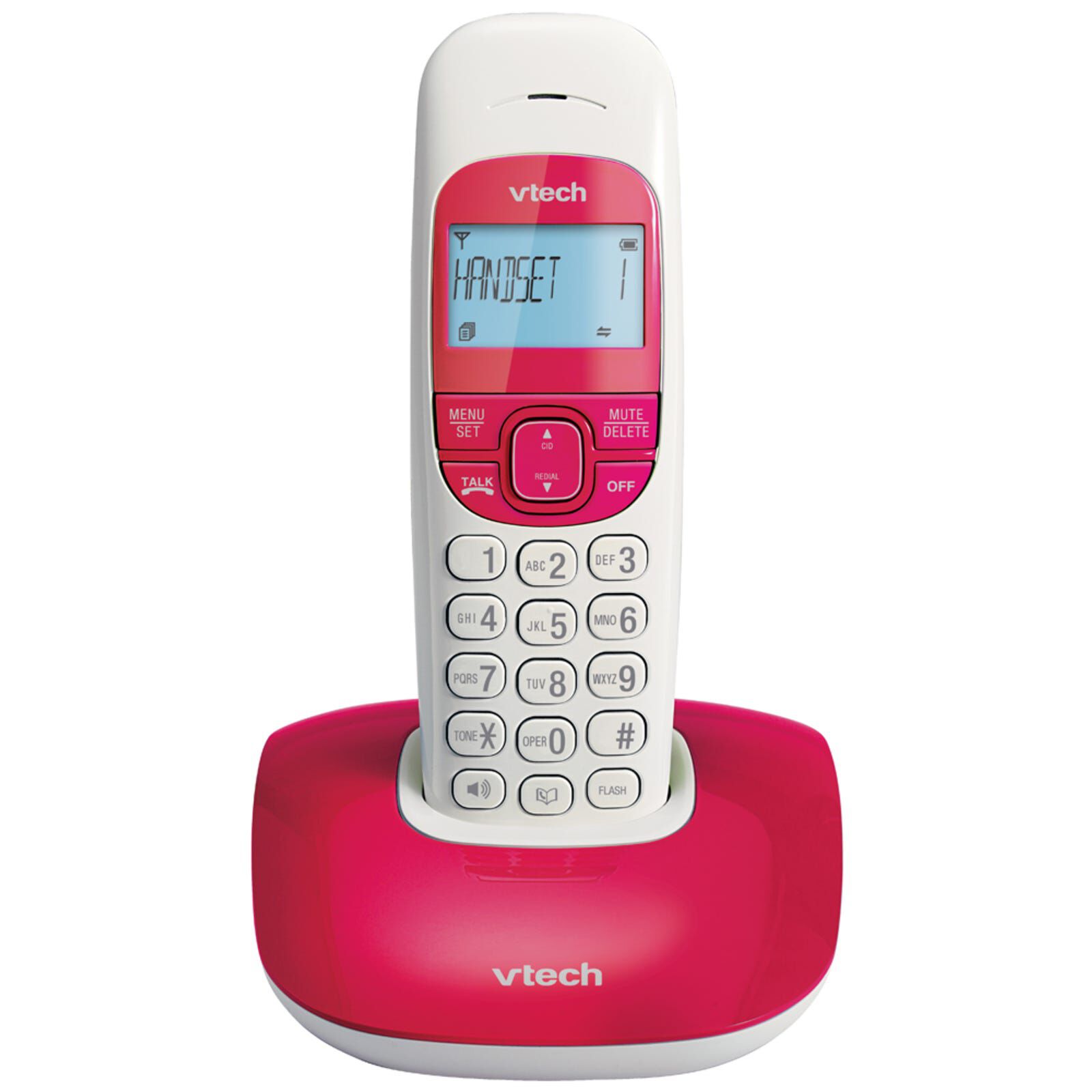 VTECH Single Cordless Phone VT1301 RED