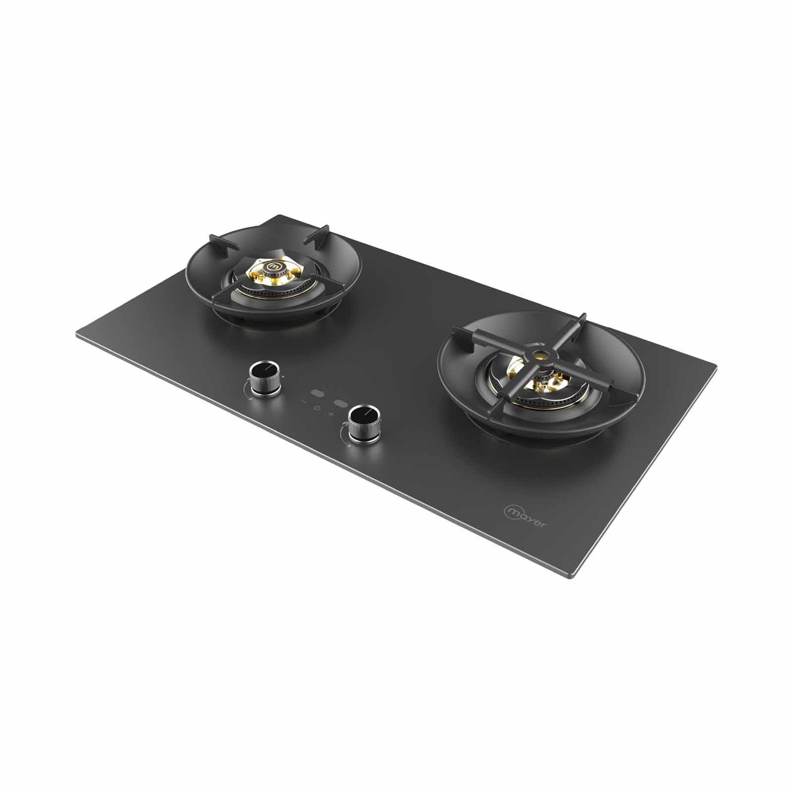 MAYER 78cm 2 Burner Gas Hob - Matte Grey (lpg/pub) (exclude Installation) MMGH278HI-MGY-image 3