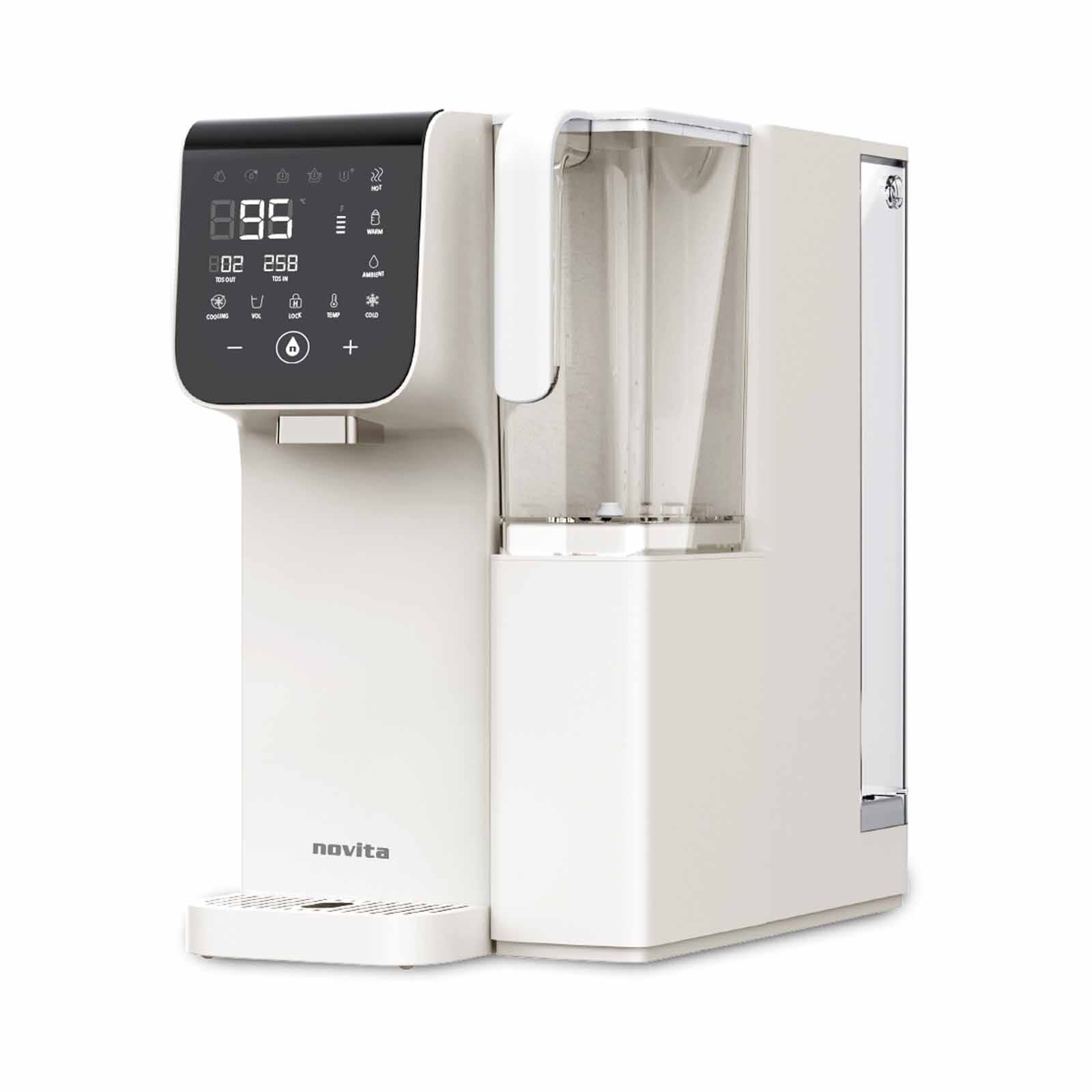 NOVITA Portable Instant Hot & Cold Water Dispenser (5.5l) - Cosmic Cream Ro+ W16 CREAM RO+