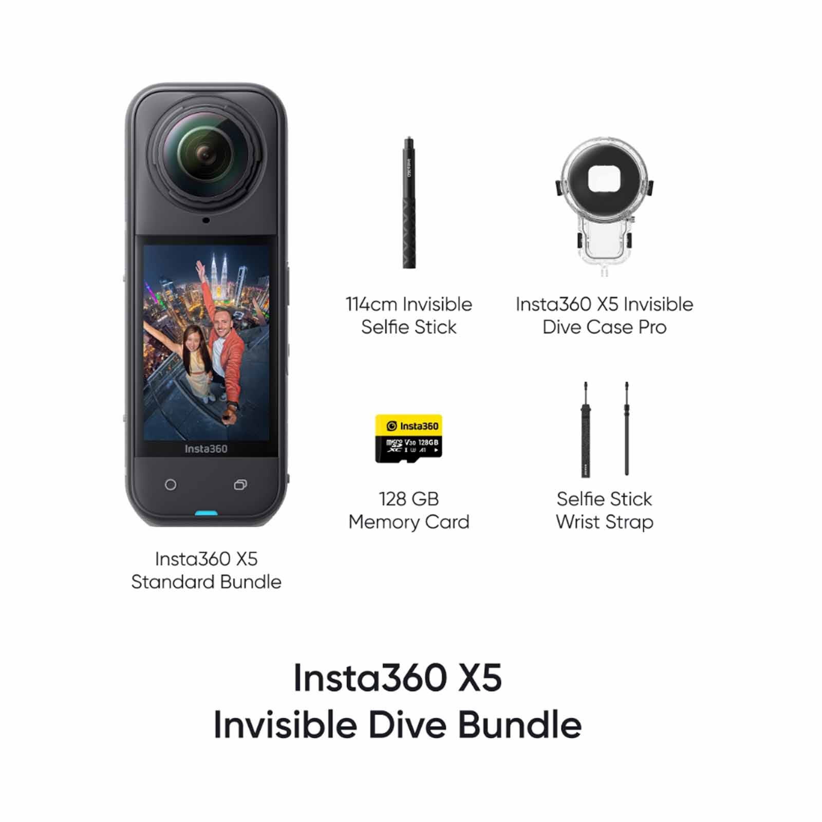 INSTA360 X5 Invisible Dive Bundle CINSAAHA-image 5