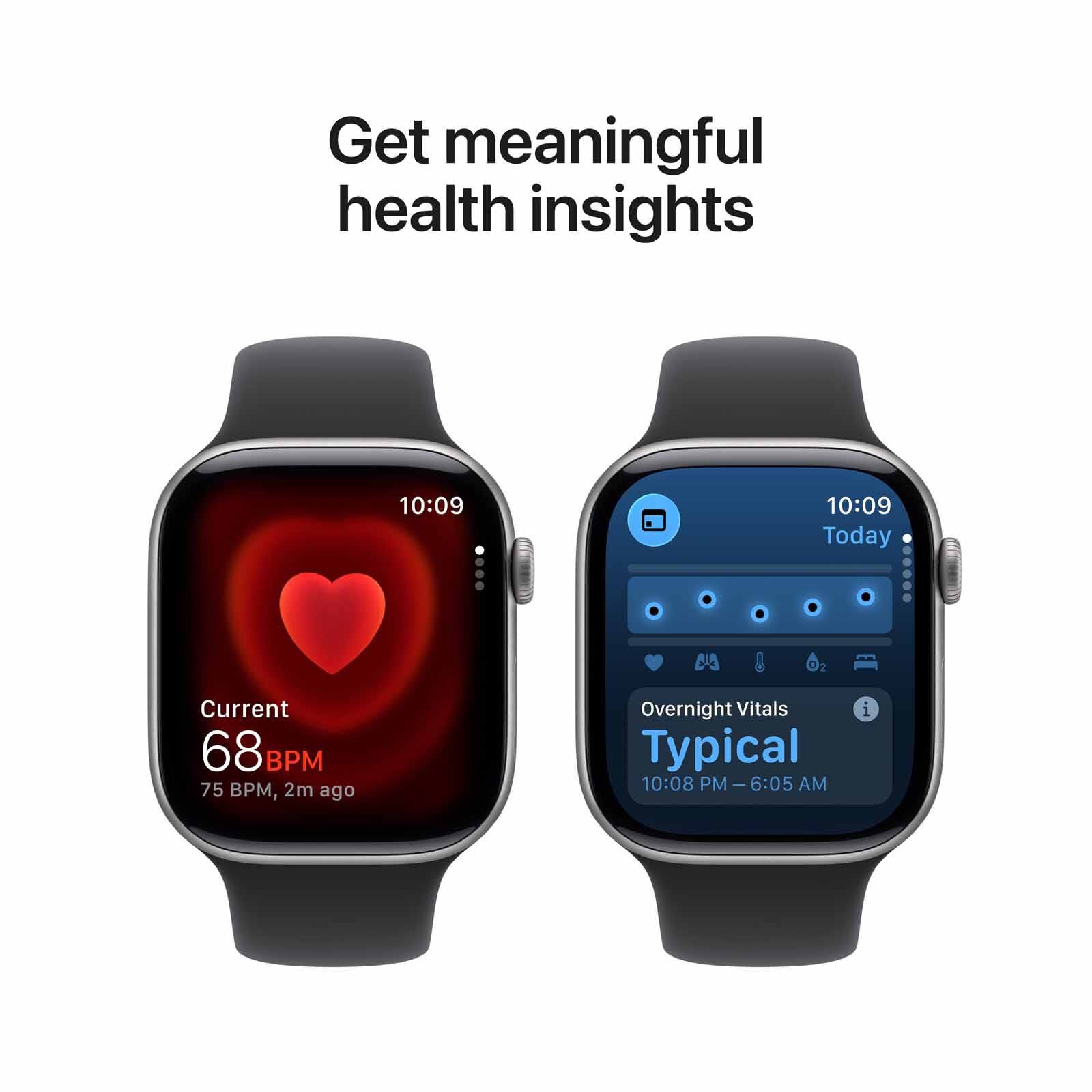 APPLE Watch Series 11 Gps 46mm Space Grey Aluminium Case With Black Sport Band - S/m MEV04X/A-image 6