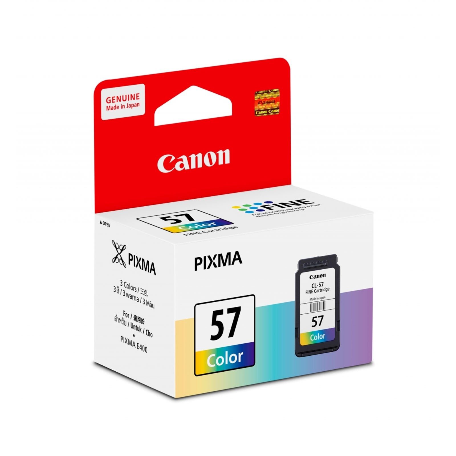 CANON Colour Ink Cartridge Cyan Magenta Yellow 3in1 CL-57 COLOR