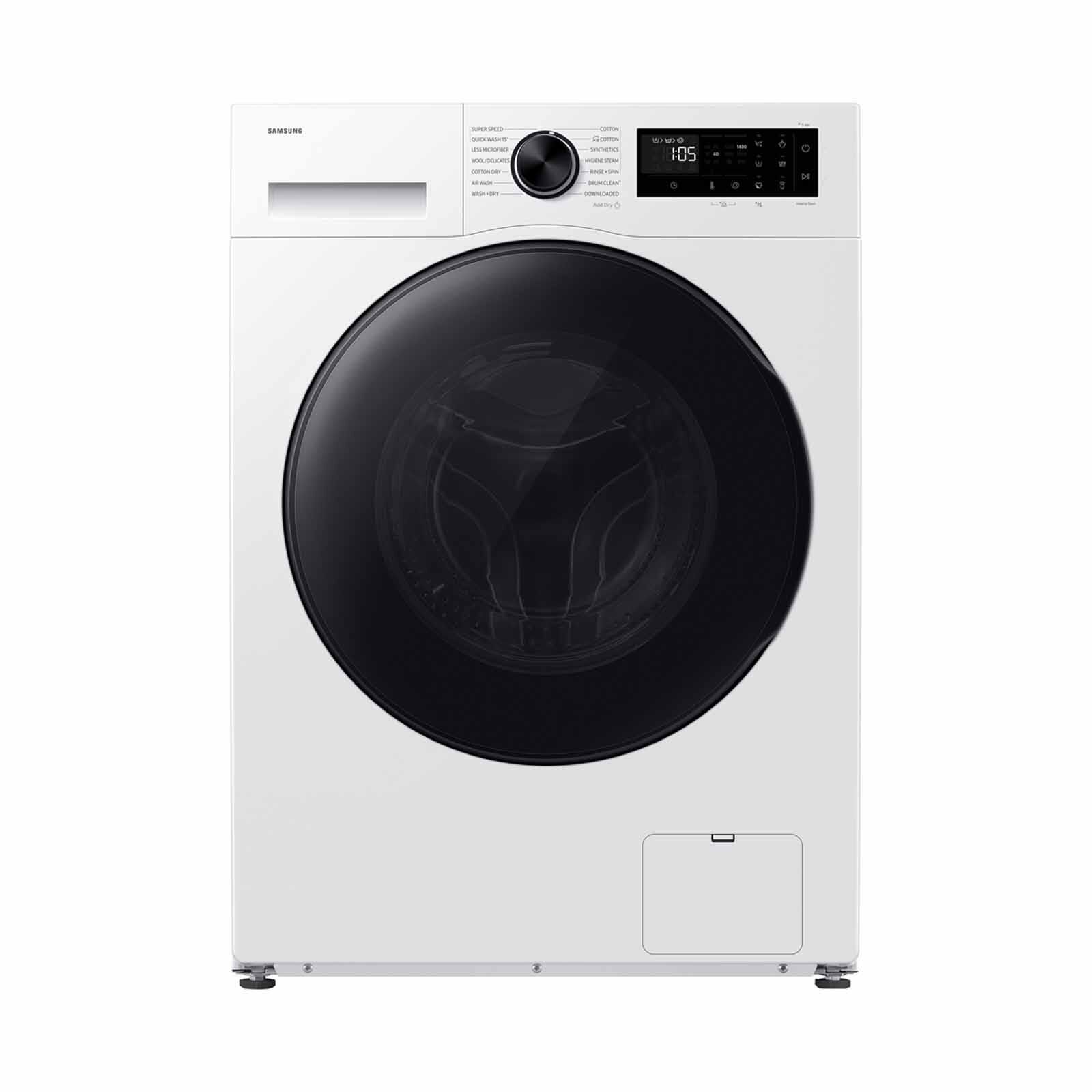 SAMSUNG Front Load Washer/dryer - White (9kg/6kg) WD90HG5U34BESP-image 1