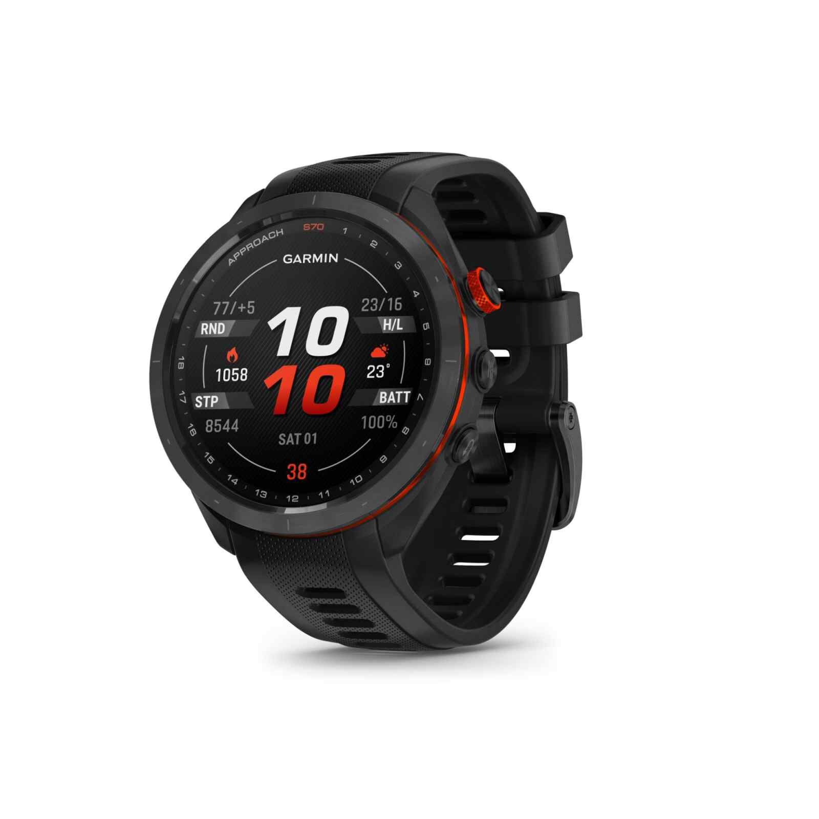GARMIN Approach S70, 47mm, Golf Gps, Black, Sea GM-010-02746-52-image 2