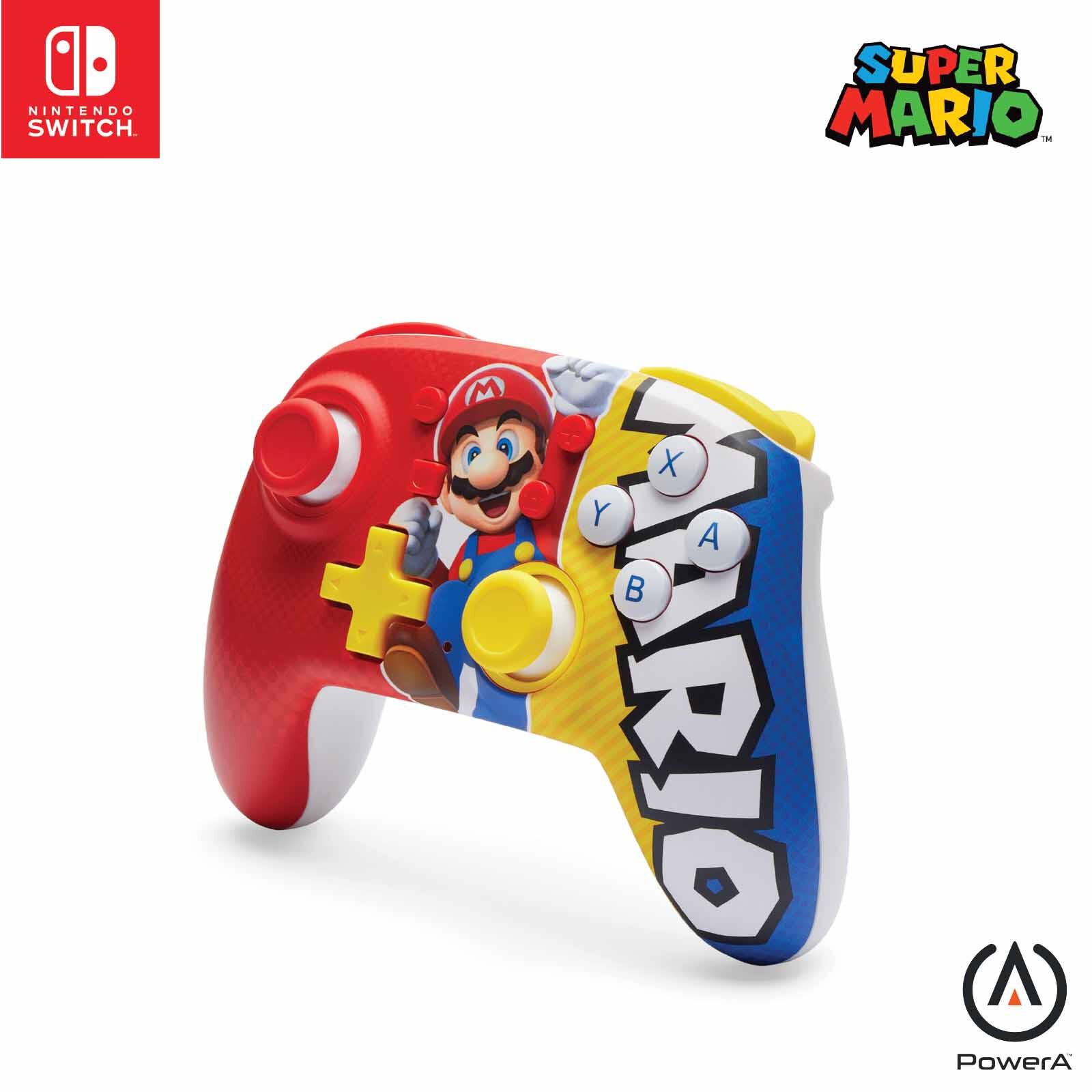 POWERA Nano Enhanced Wireless Controller For Nintendo Switch - Mario Victory NSGP0295-01-image 2