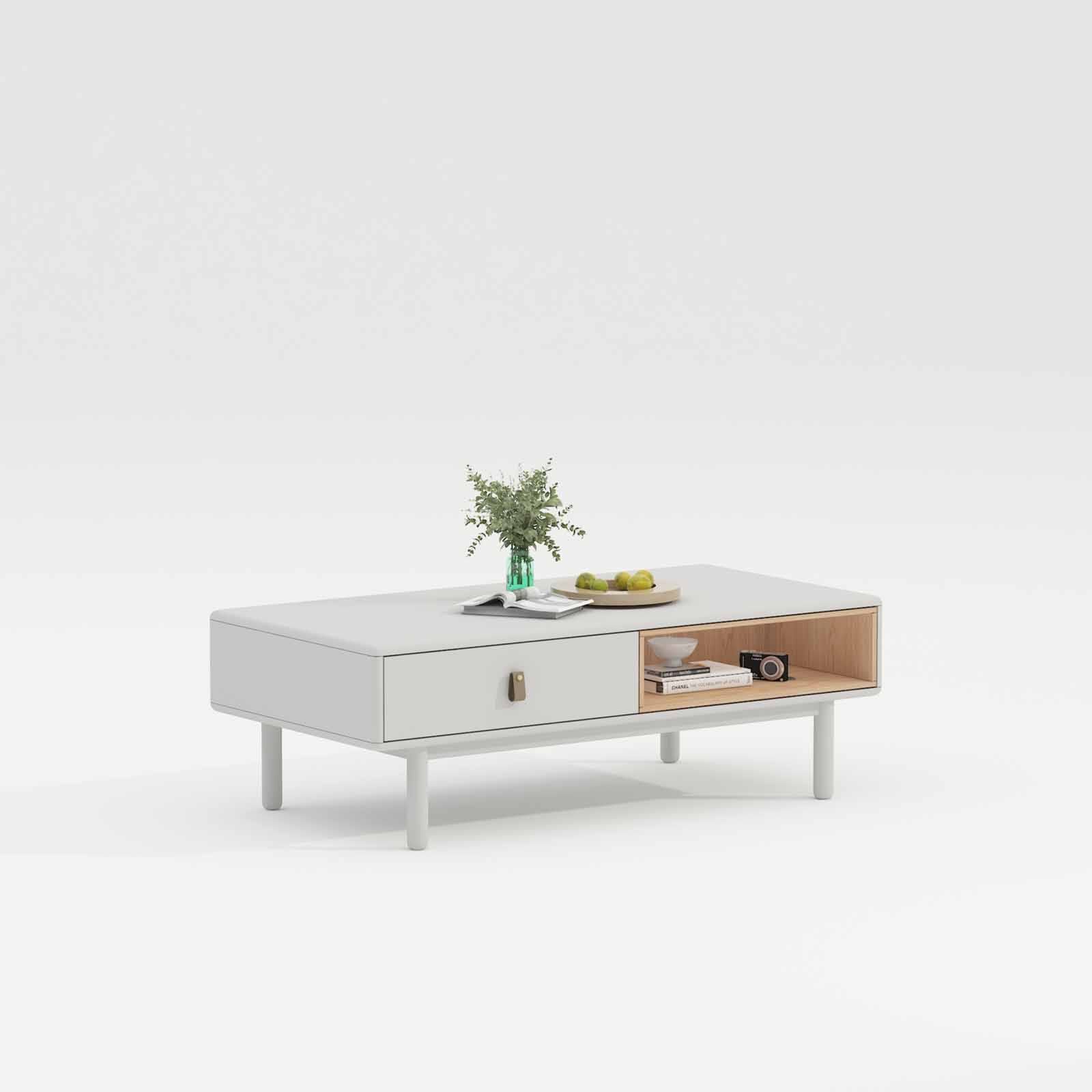 MUZE Coffee Table - White IRIS-image 2