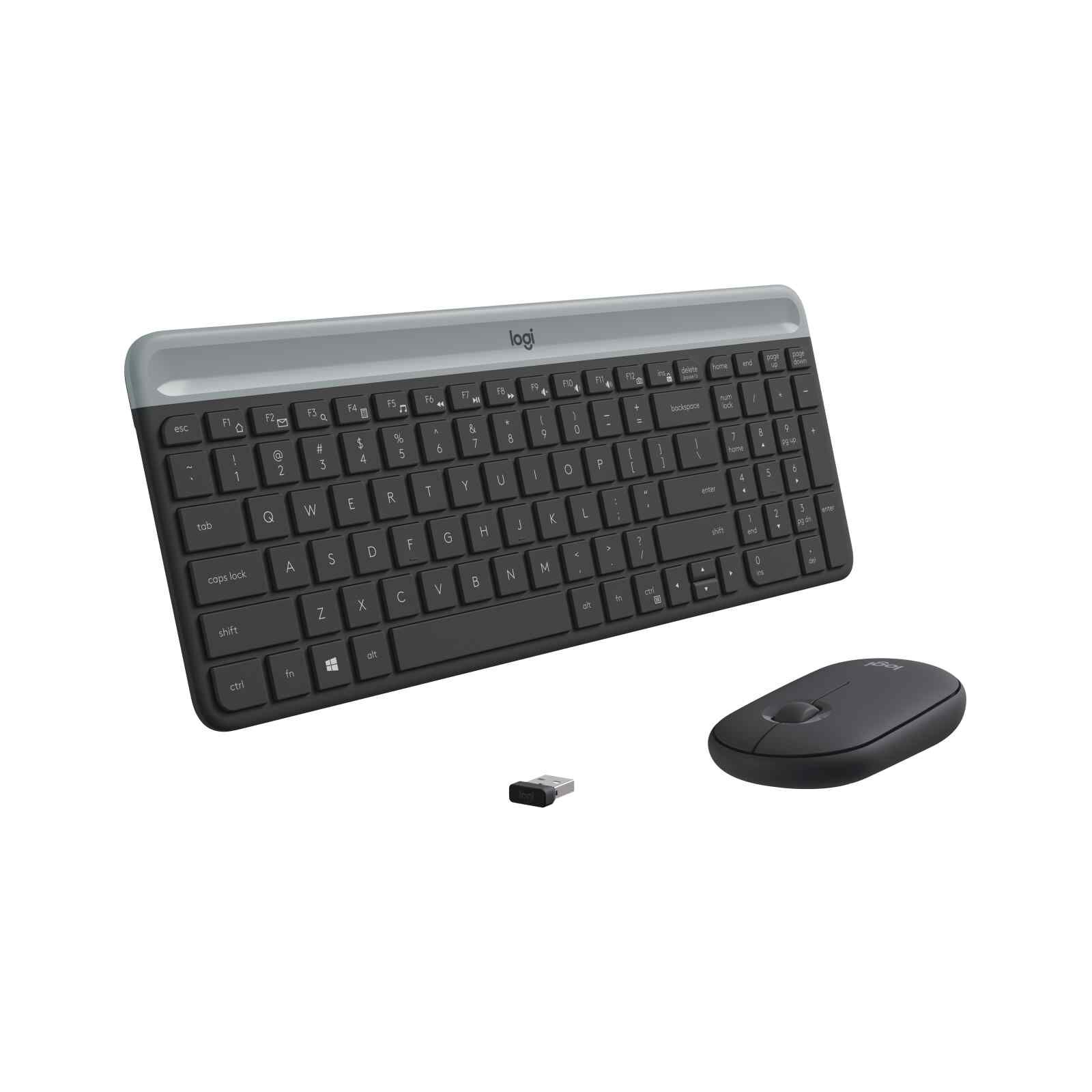 LOGITECH Mk470 Wireless Slim Combo (graphite) 920-009182-image 5