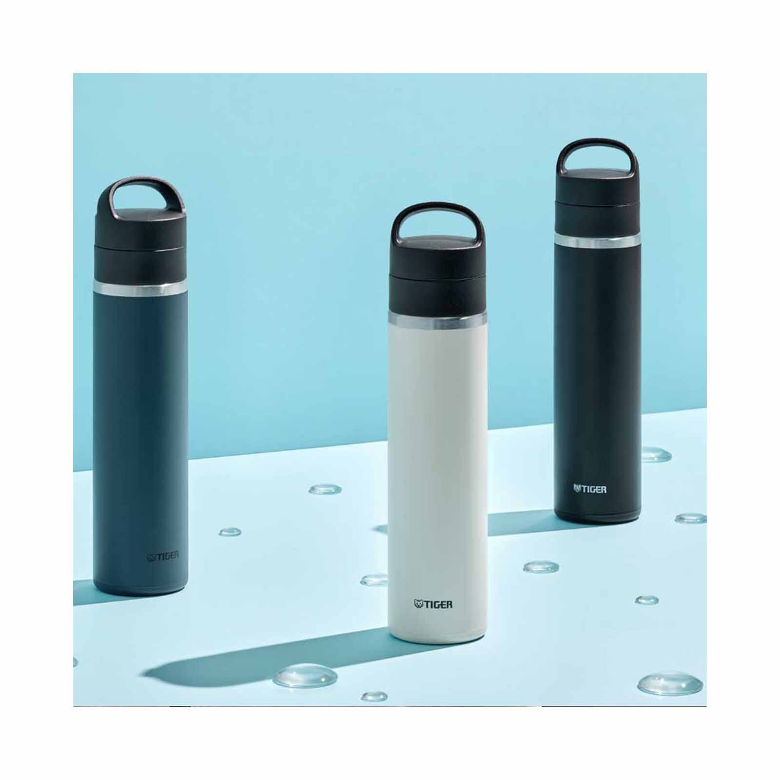 TIGER 0.6lt Screw Lid Stainless Steel Bottle (stone Black) MKB-T060 (KK)-image 2