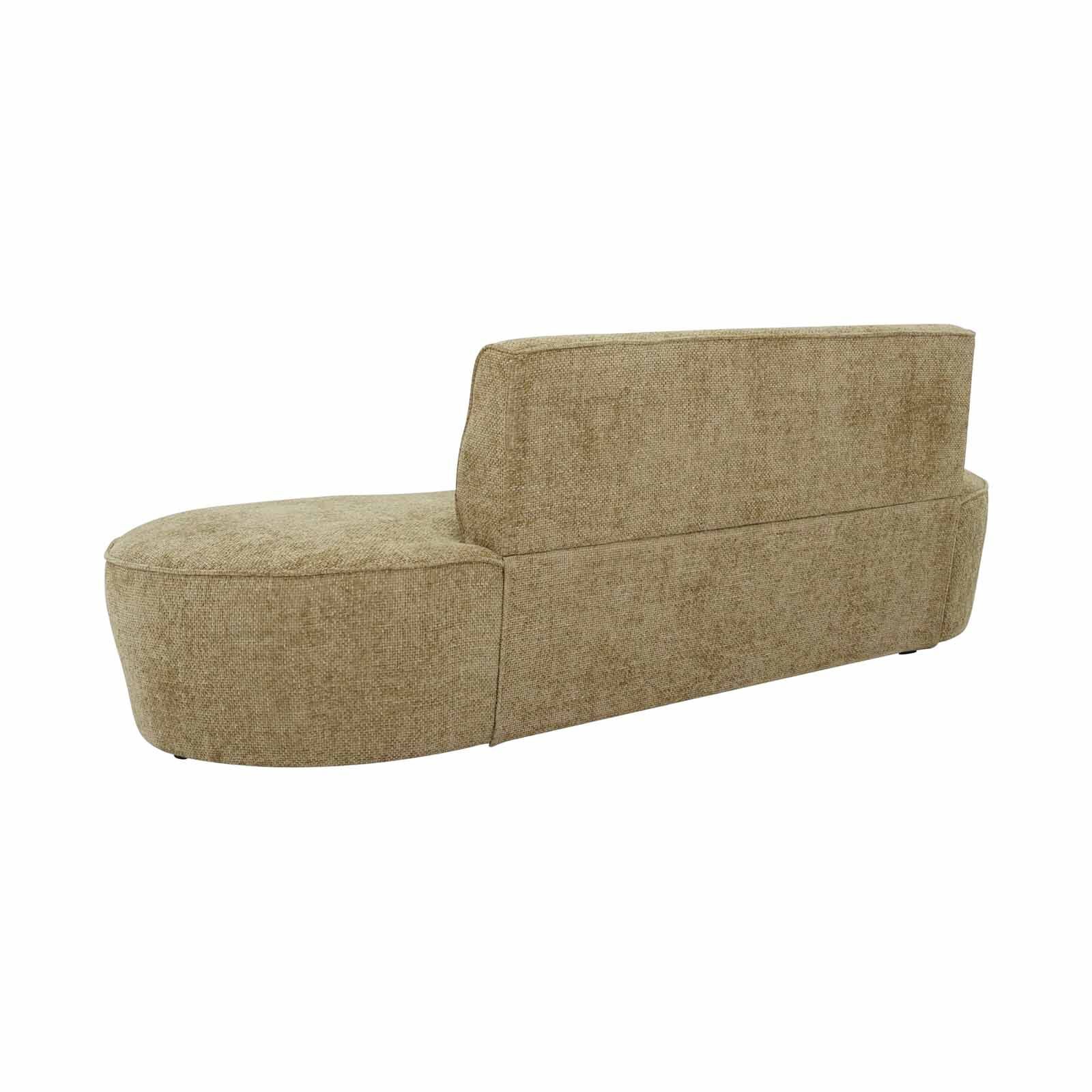 MUZE Armless Sofa (fab) Fawn TAMMI-image 4