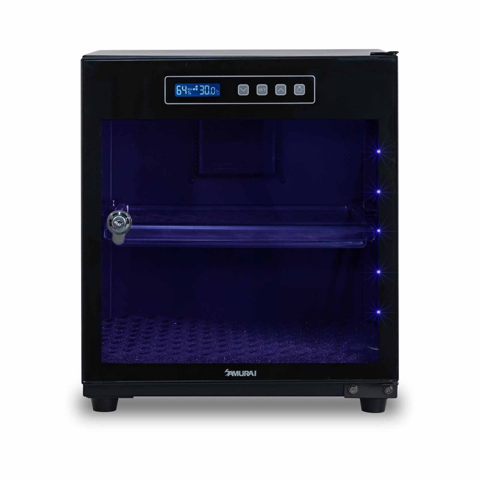 SAMURAI Dry Cabinet (40l) With Uva Sterilization (black) UVA-40 BLACK-image 2