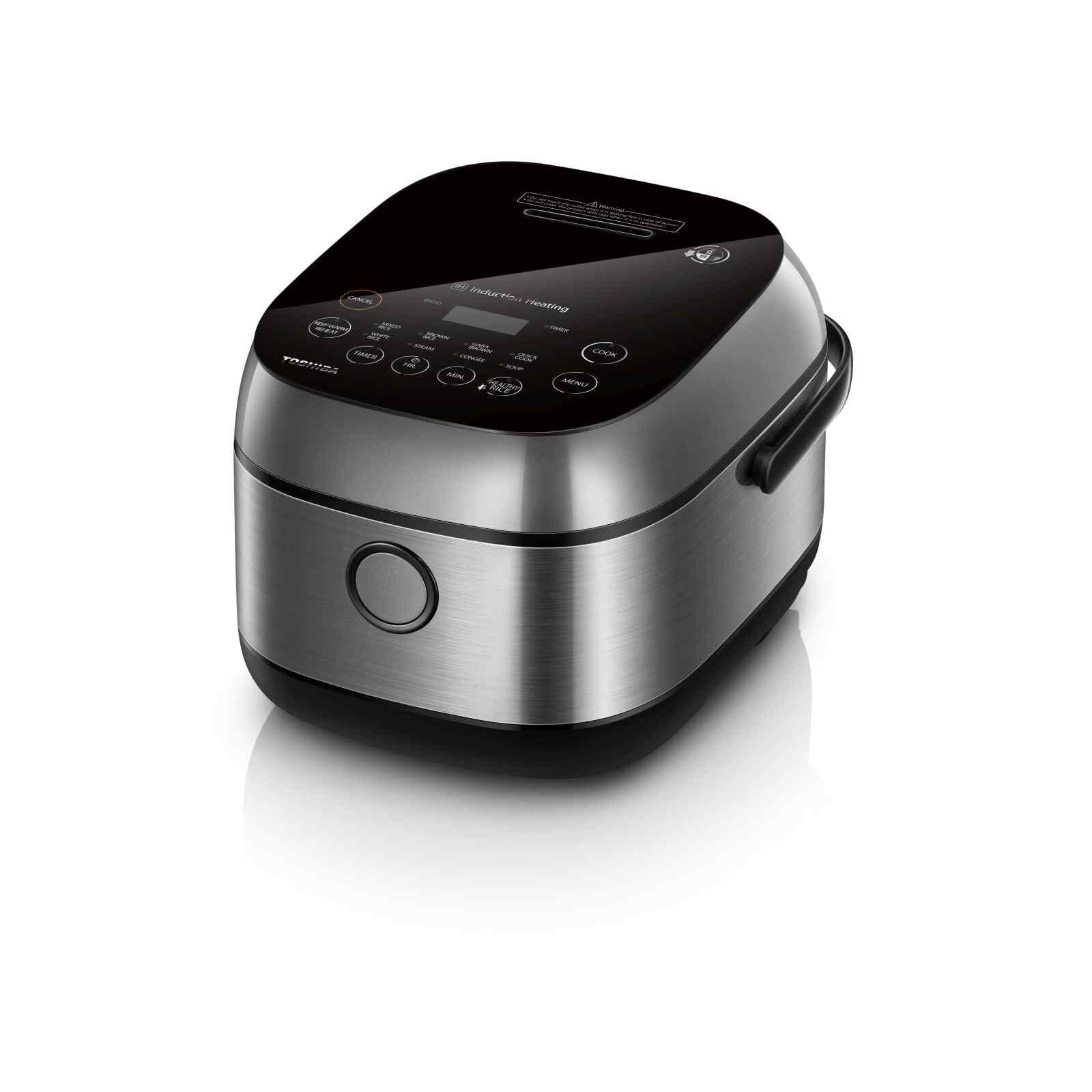 TOSHIBA Low Gi Ih Rice Cooker (1.0l) - Grey Metal RC-10IRPS-image null