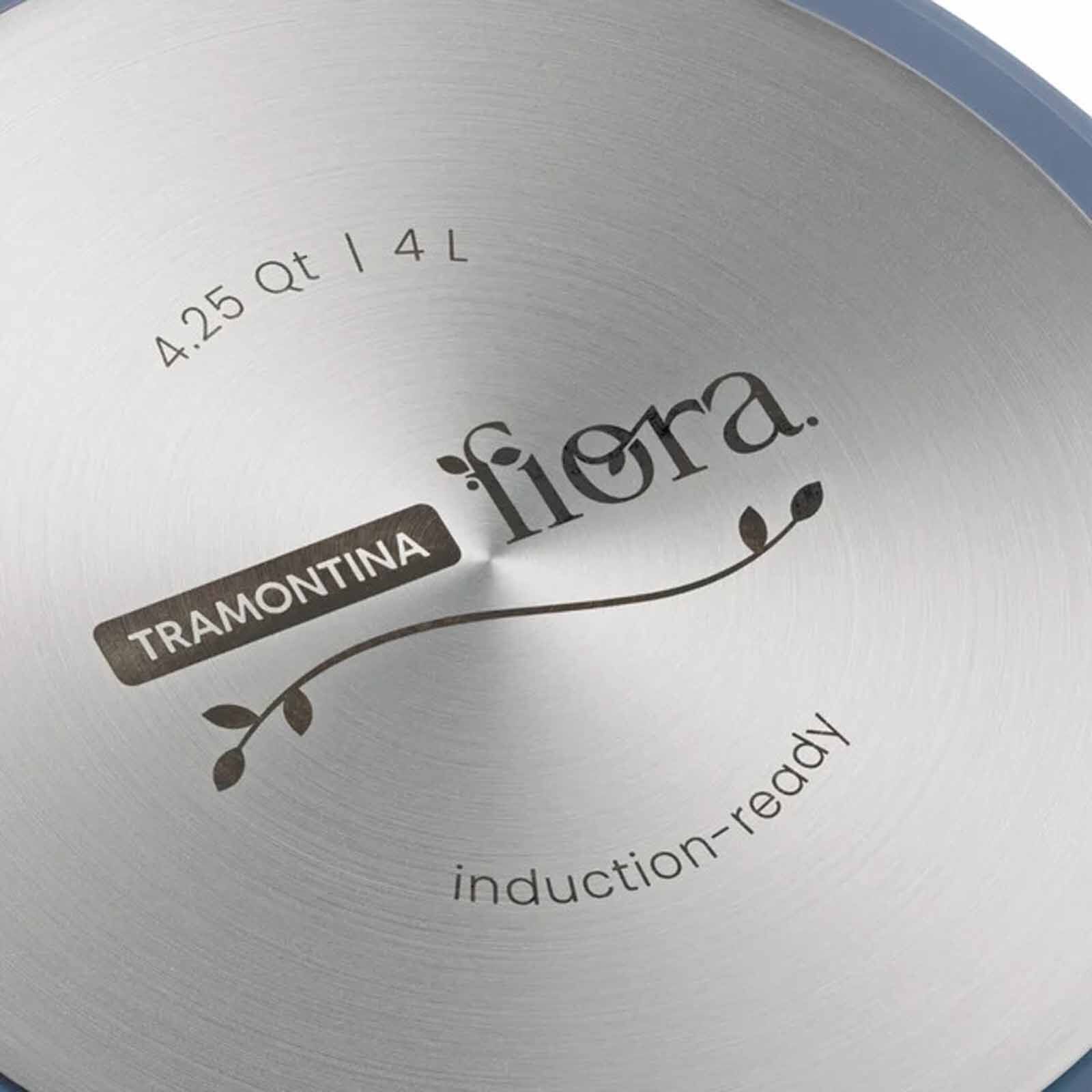 TRAMONTINA 5 Pcs Multi-purpose Pan Set 28cm / 4.0l Fiora - Blue 19584000-image 6