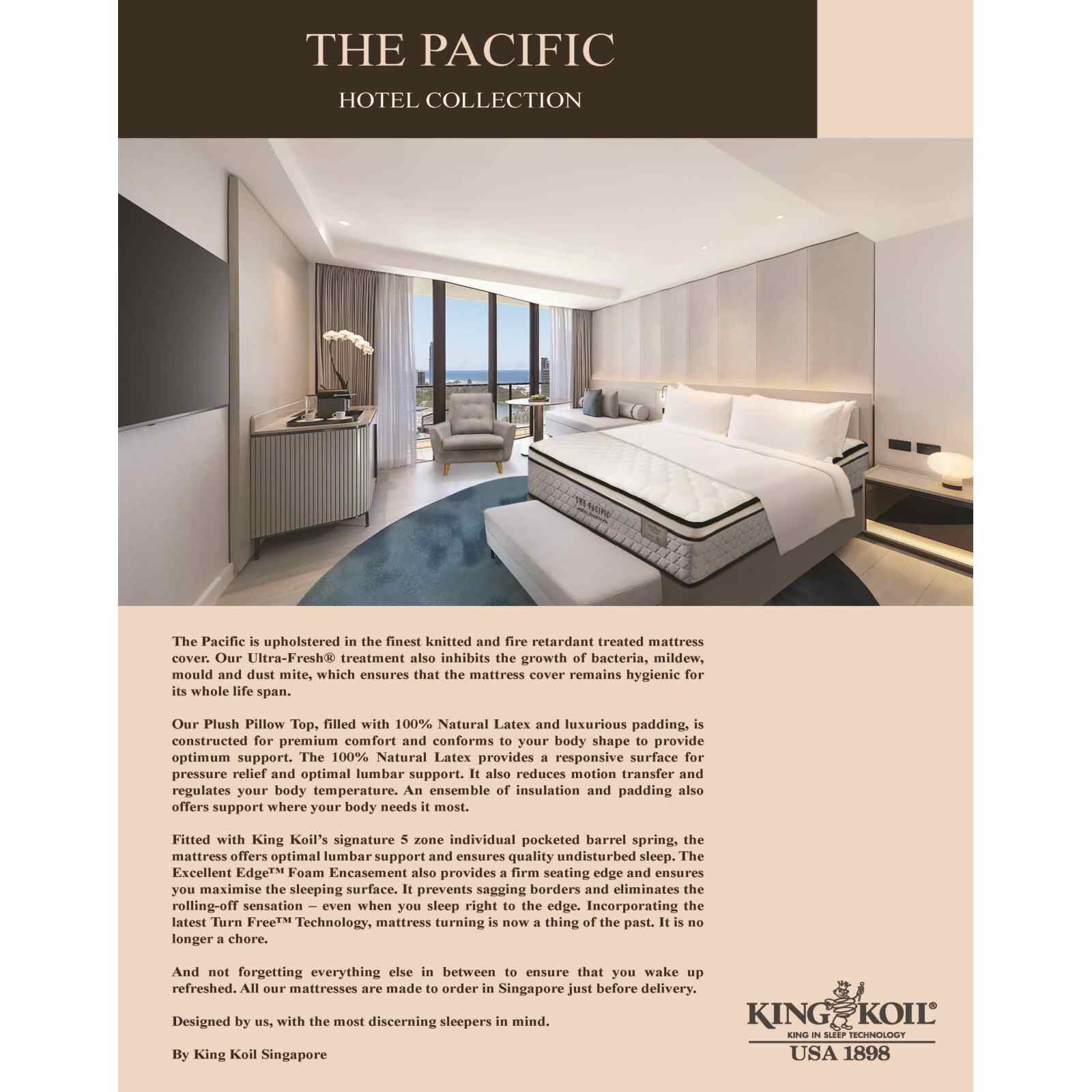 KINGKOIL Queen Size Mattress THE PACIFIC-image 4