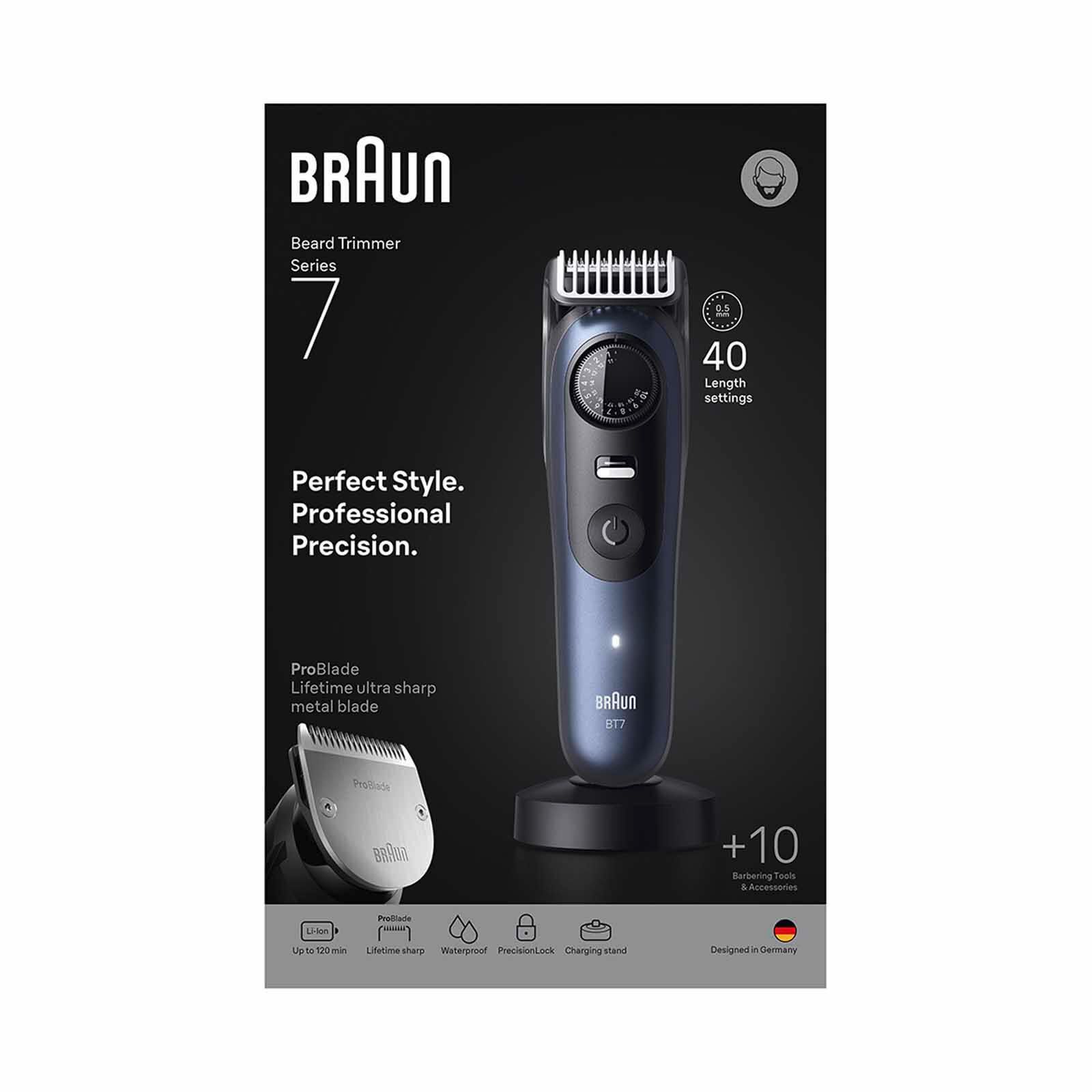 BRAUN Series 7 Beard Trimmer BT-7540-image 4