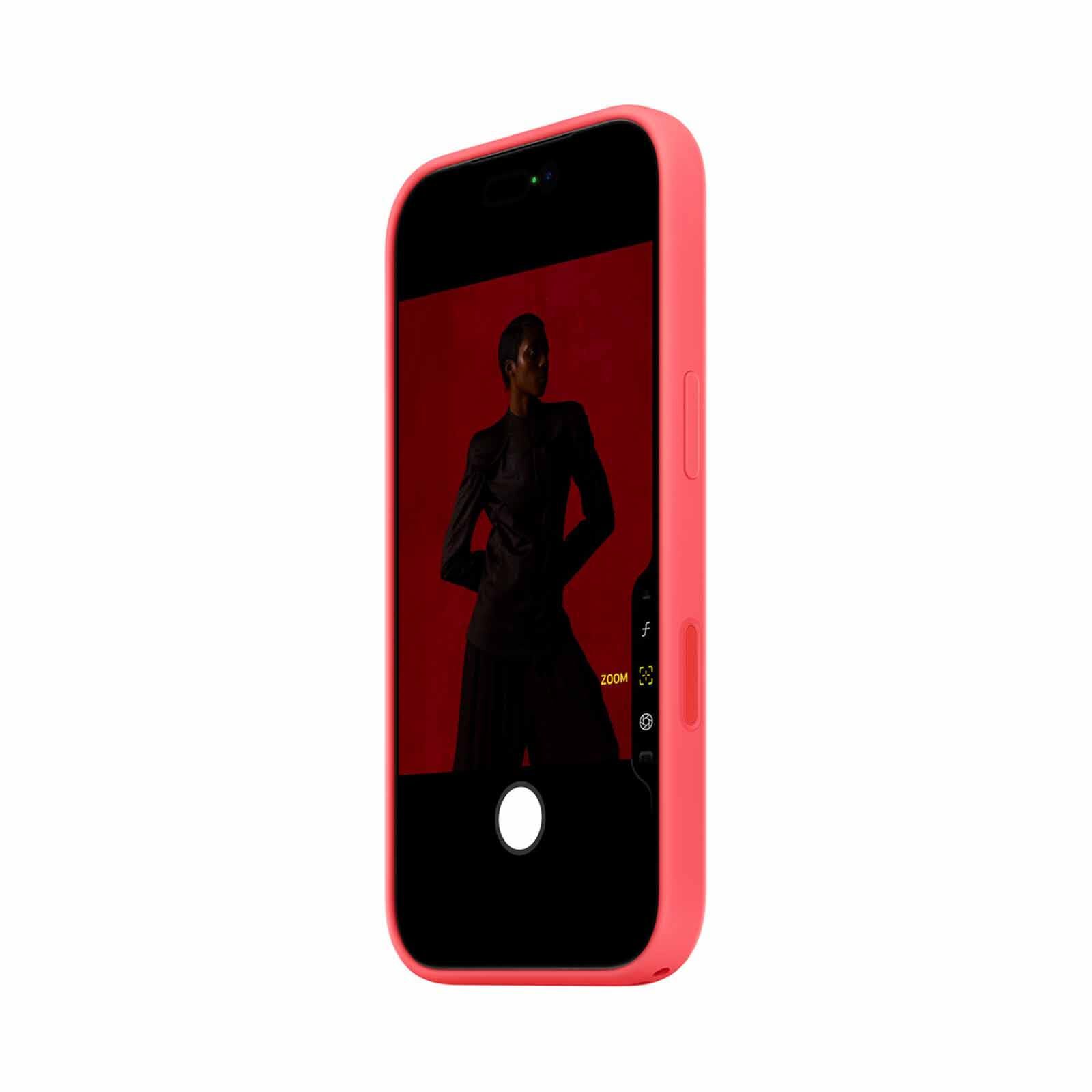 APPLE Iphone 17 Pro Silicone Case With Magsafe &ndash; Bright Guava MHW04FE/A-image 2
