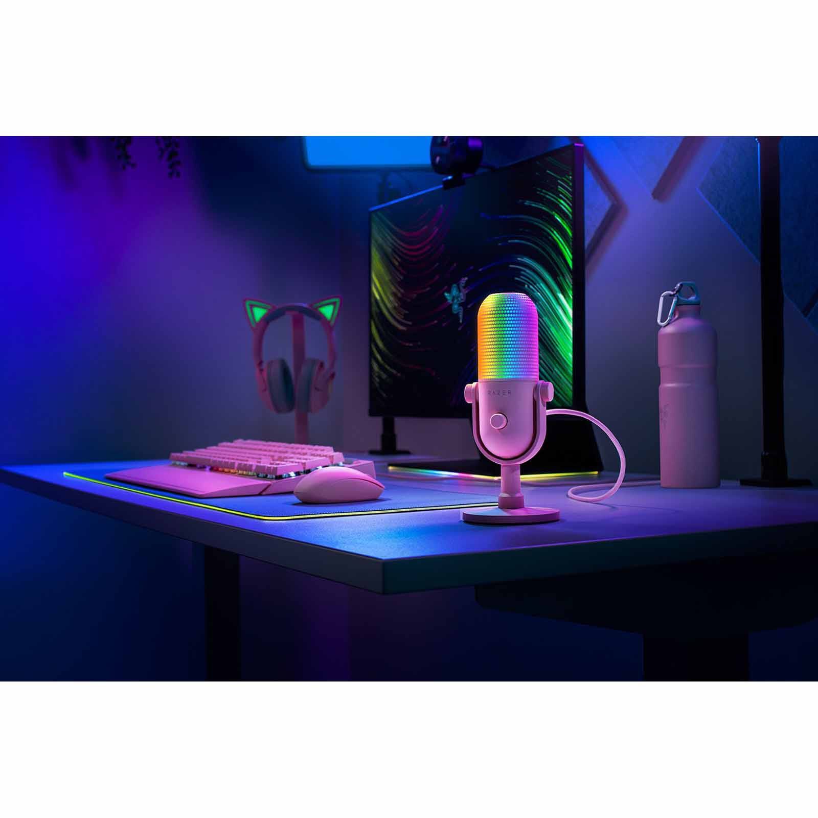 RAZER Seiren V3 Chroma - Rgb Usb Microphone-quartz RZ19-05060300-R3M1-image 4