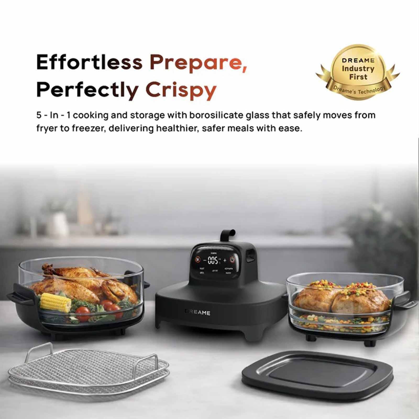 DREAME Pt60 Tasti Air Fryer (2.5l And 4.5l) DM-PT60-GL-image 11