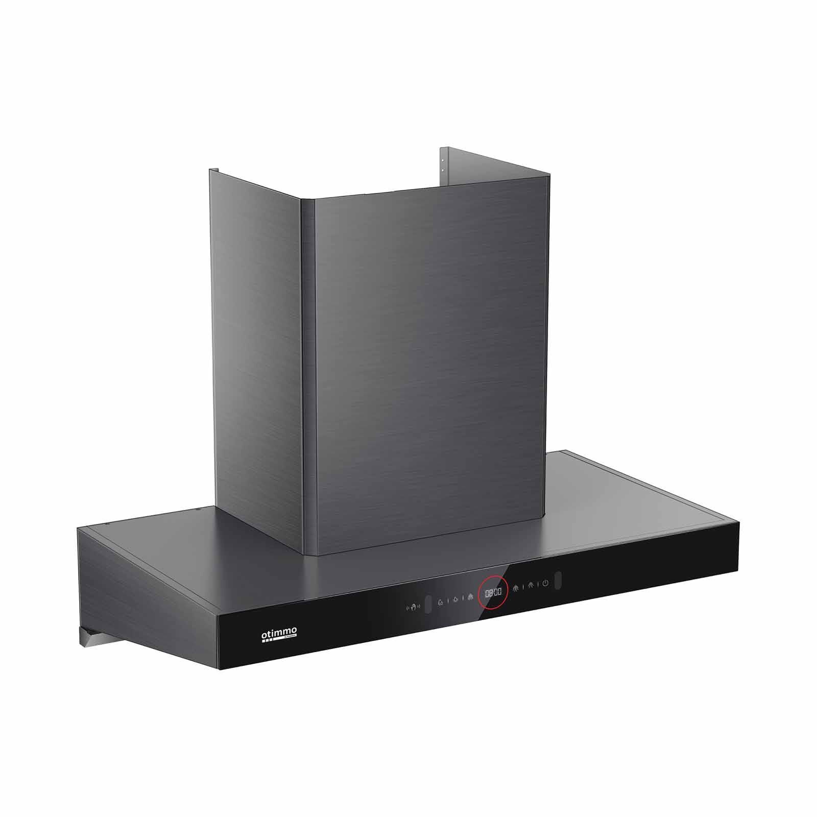 OTIMMO T-shape Chimney Hood (90cm) (exclude Installation) ECH9208EBK-image 3