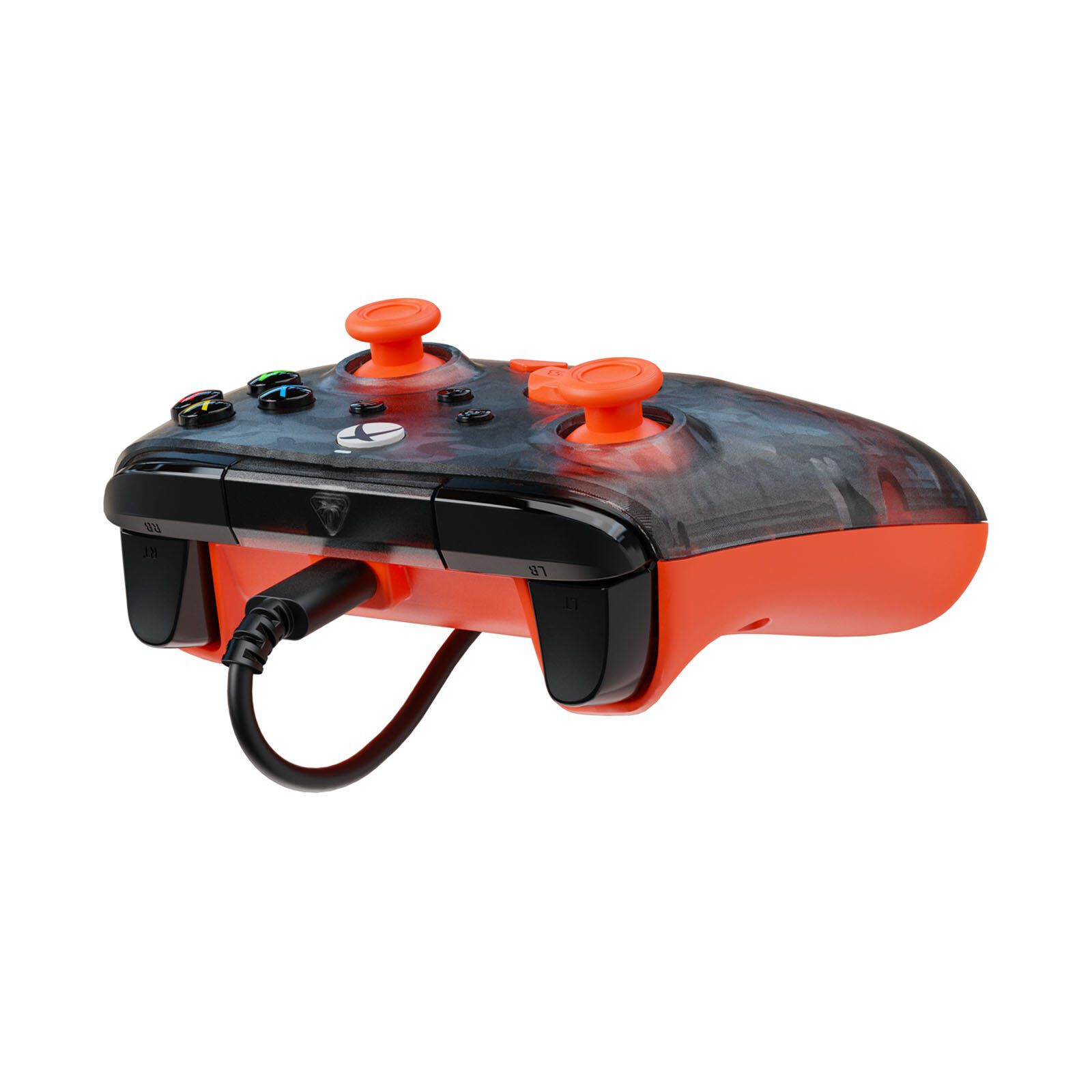 TURTLEBEAC Rematch Core Wired Controller (xbox/pc) - Camo Black & Orange TBC-2001-95-image 7