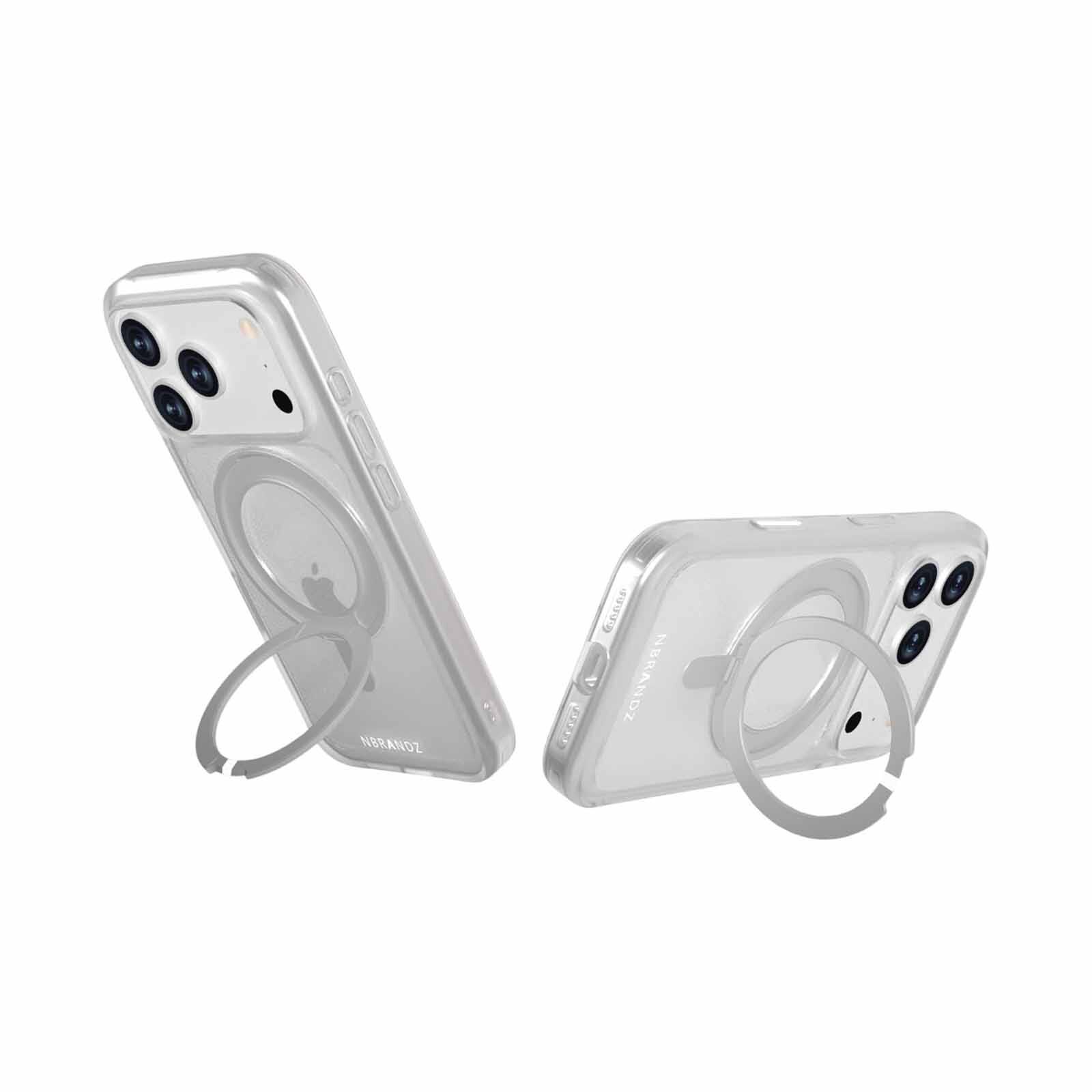 N.BRANDZ Mag360 Touch 360 Rotation Protective Case For Iphone 17 Pro-clear N-MAG360-IP17P-CL-image 4