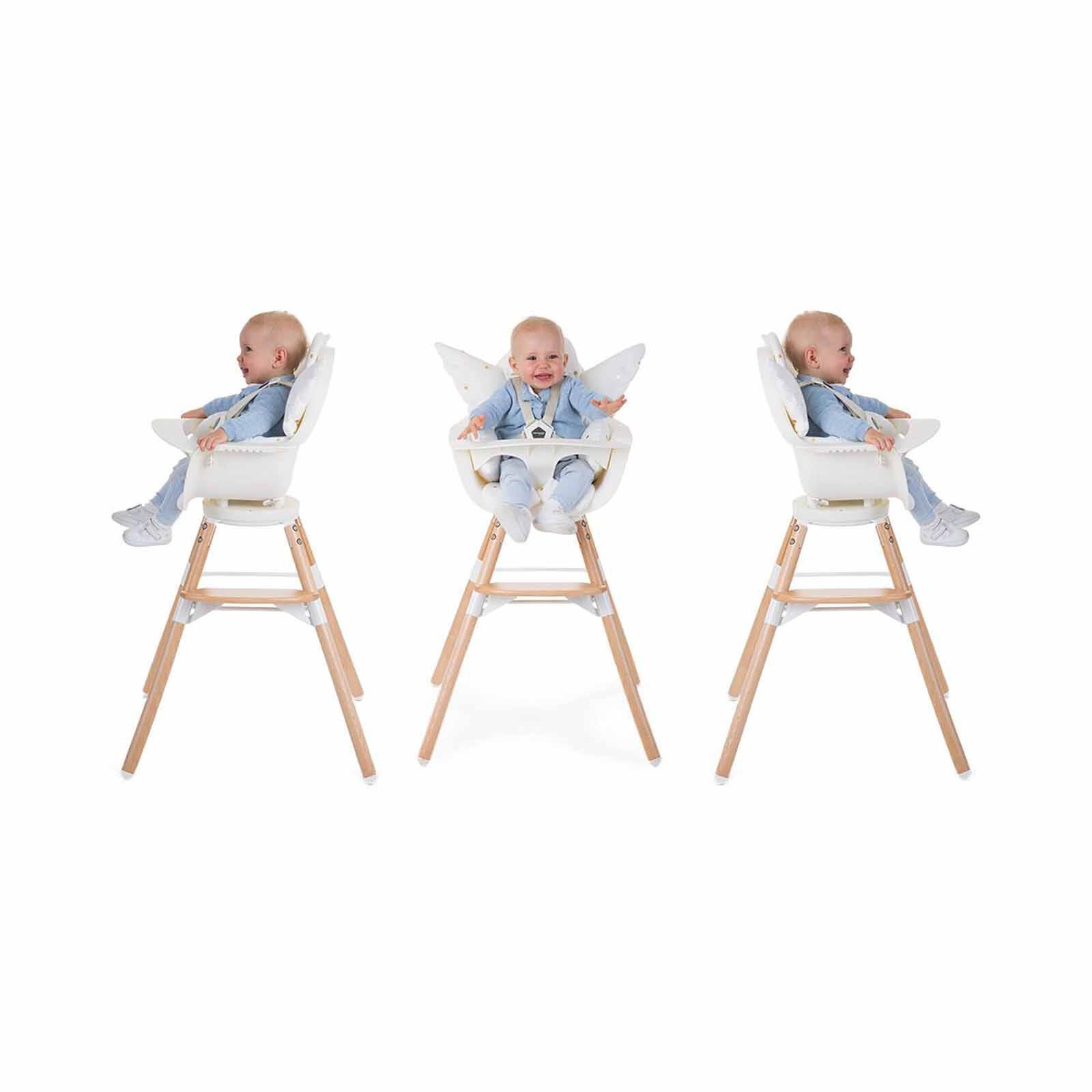 CHILDHOME High Chair - Natural White (online) EVOLU ONE.80&deg;-image 7