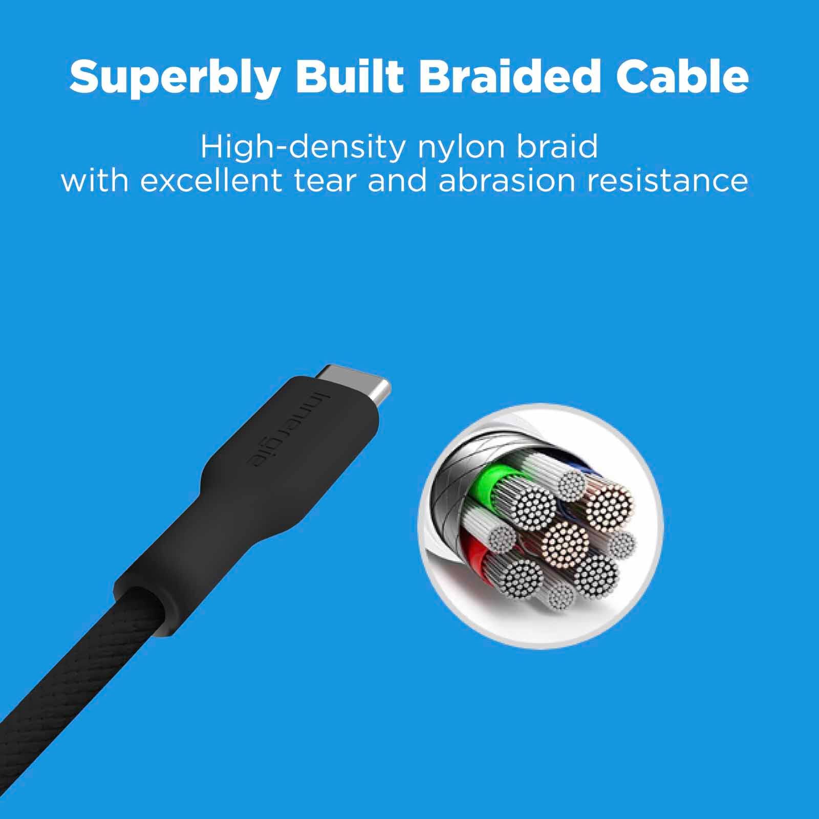 INNERGIE Usb-c To Usb-c 100w Cable 1m (black) ACC-S100NB TA-image 9