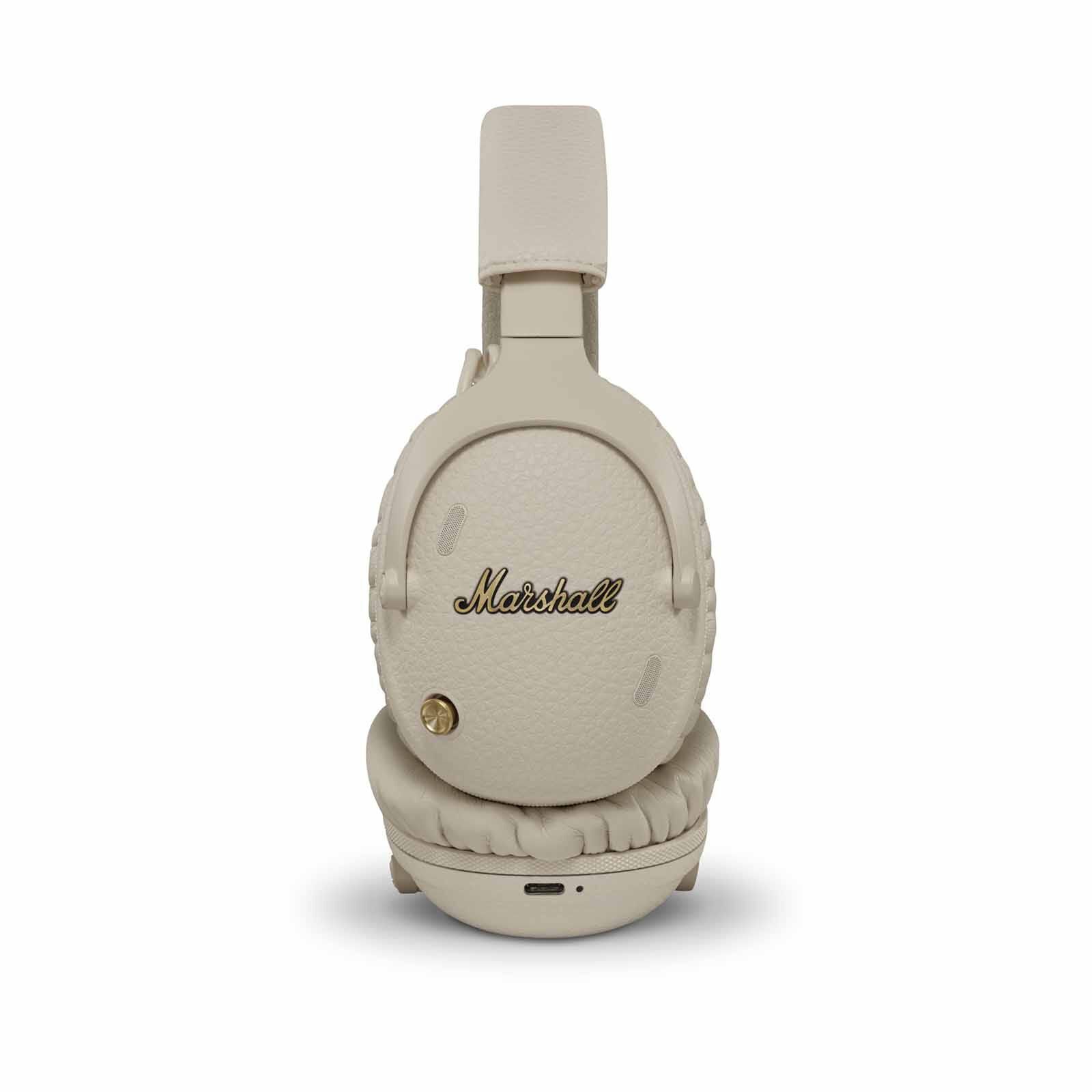 MARSHALL Wireless Headphones With Built-in Mic MONITOR III ANC (CREAM)-image 1