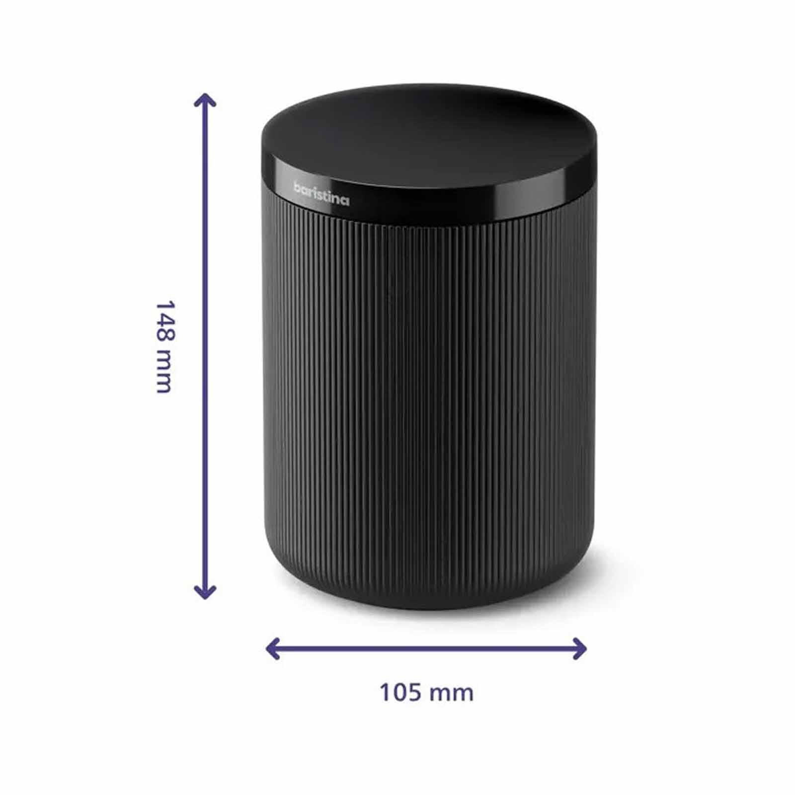 PHILIPS Baristina Coffee Grounds Box - Black BAR313/60-image 2