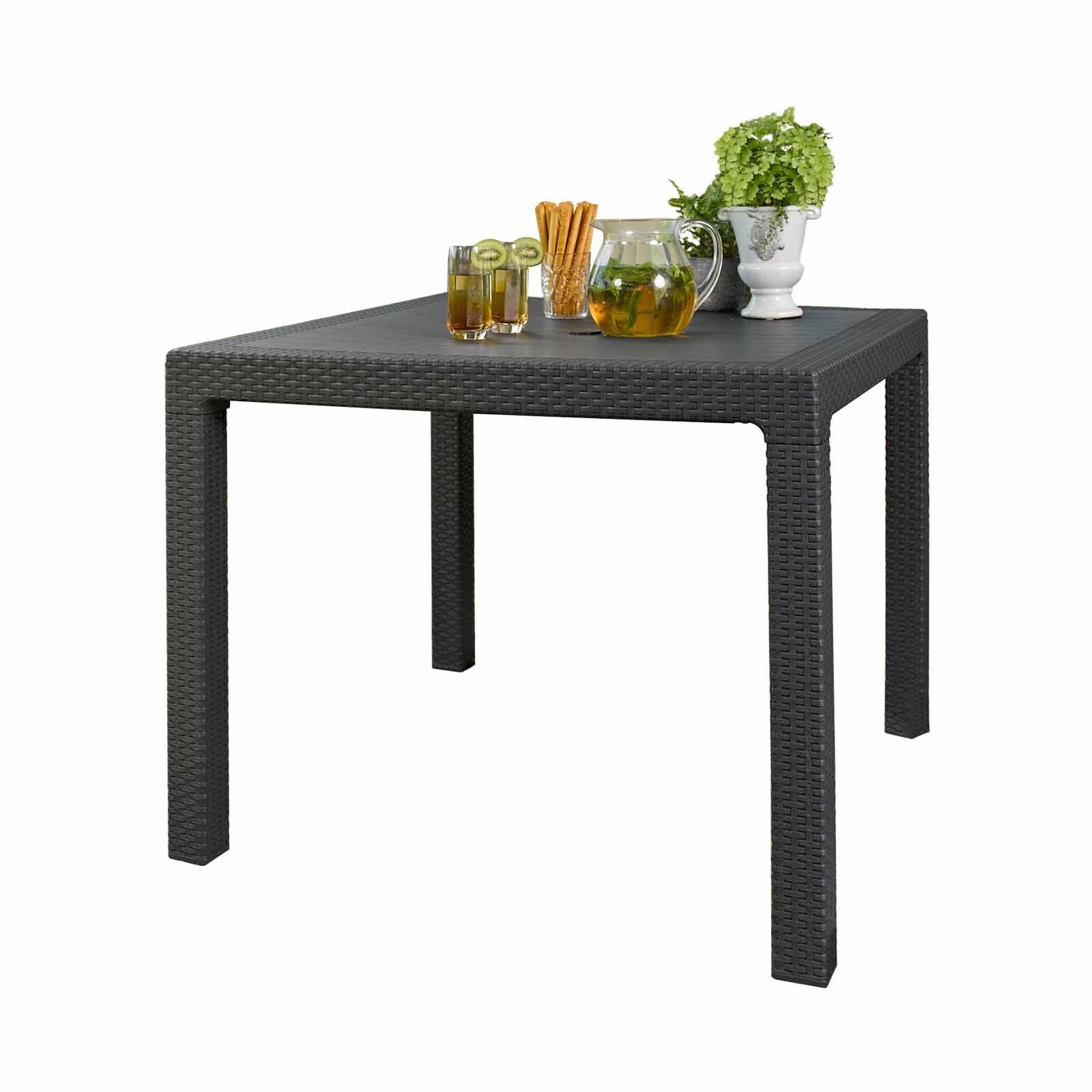 KETER Quartet Outdoor Dining Table Set + 4 Bella Chair (exclude Installation) D-KT-55-7992D-AB-20-image 4