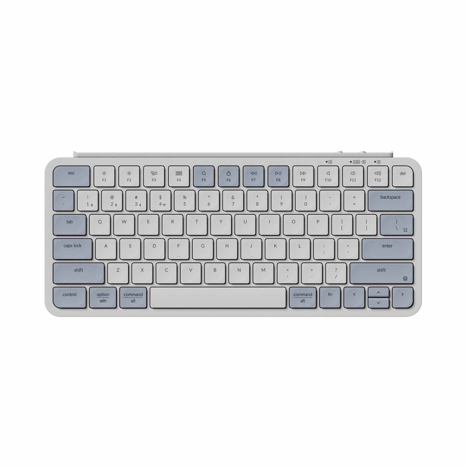 KEYCHRON B1 Pro, 77 Key, Retro Blue, Ultra-slim Wireless Keyboard KYCN-B1P-K11