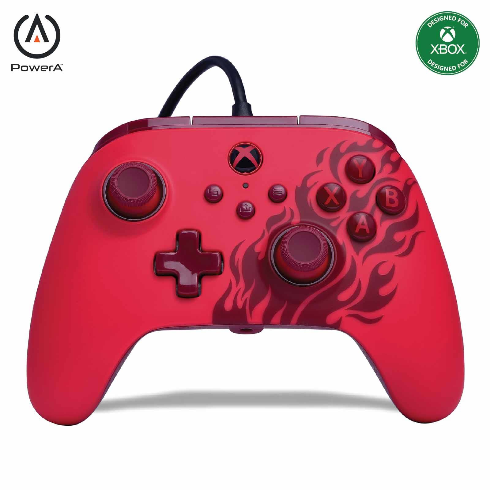 POWERA Xbx Advwired He Controller Red Flame XBGP0521-01