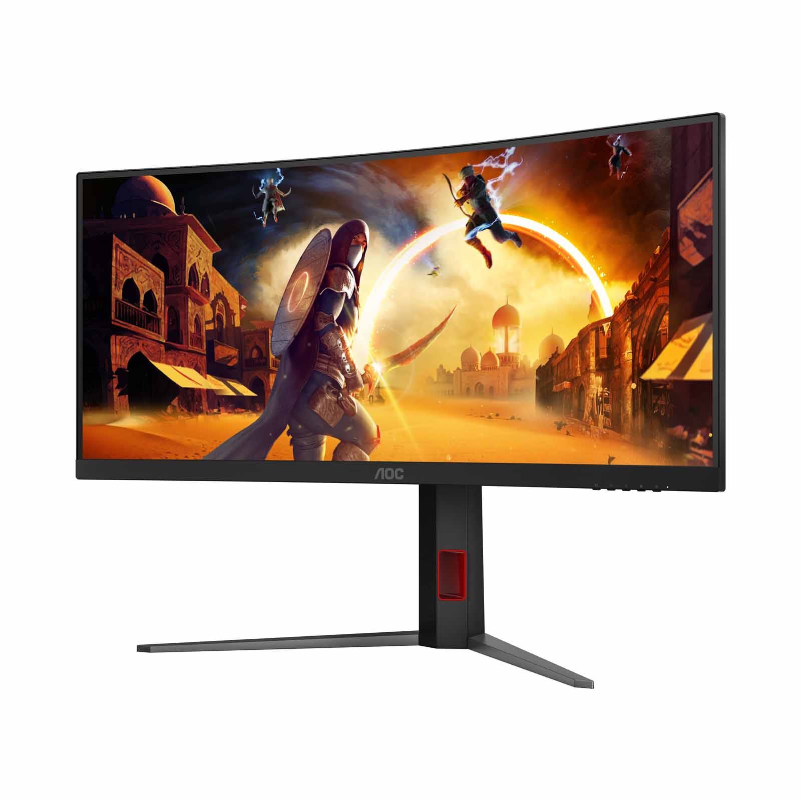 AOC 34 Inch Wqhd Fast Va Curved Gaming Monitor CU34G4Z-image 2