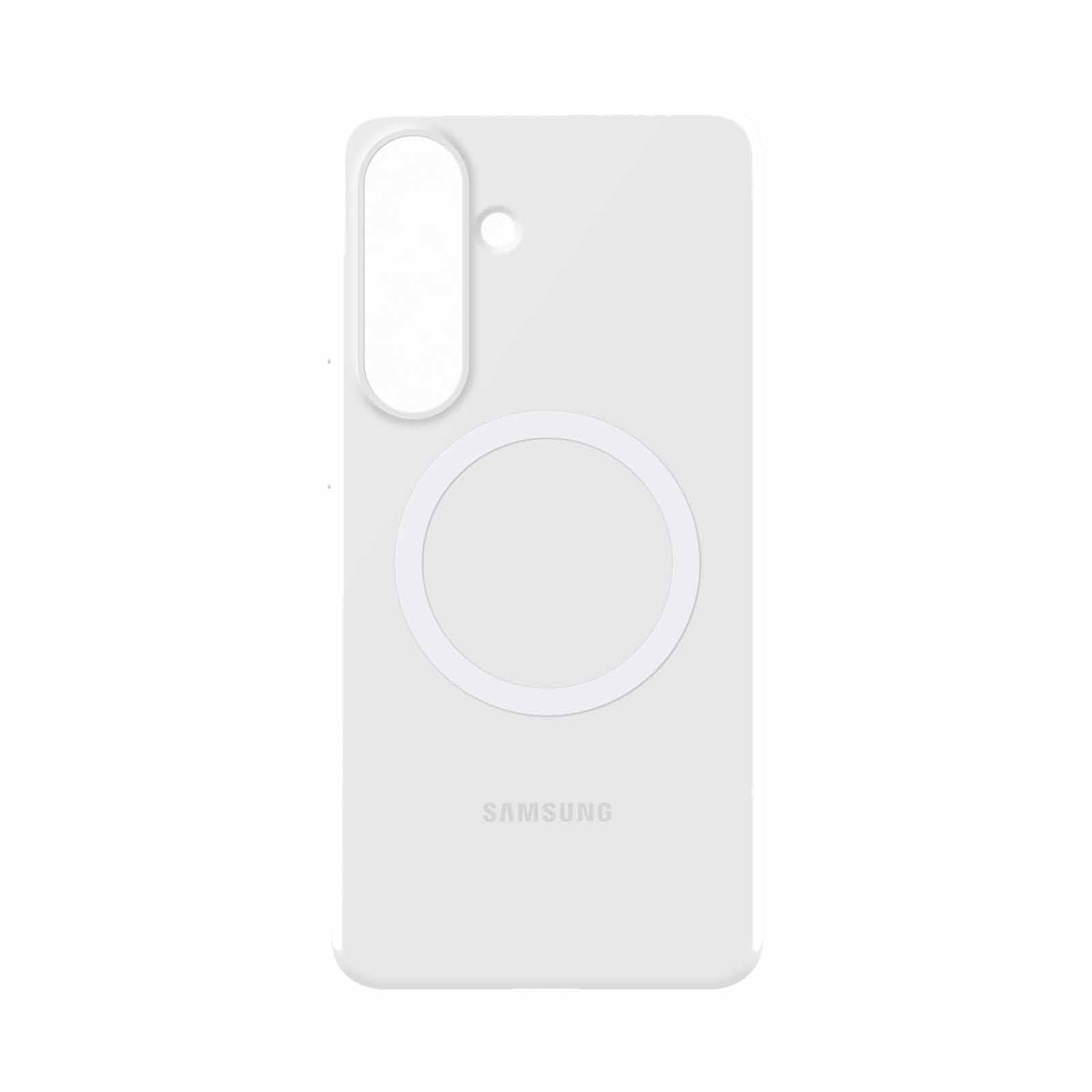 SAMSUNG Galaxy S26+ Silicone Magnet Case White EF-ES947CWEGWW-image 1