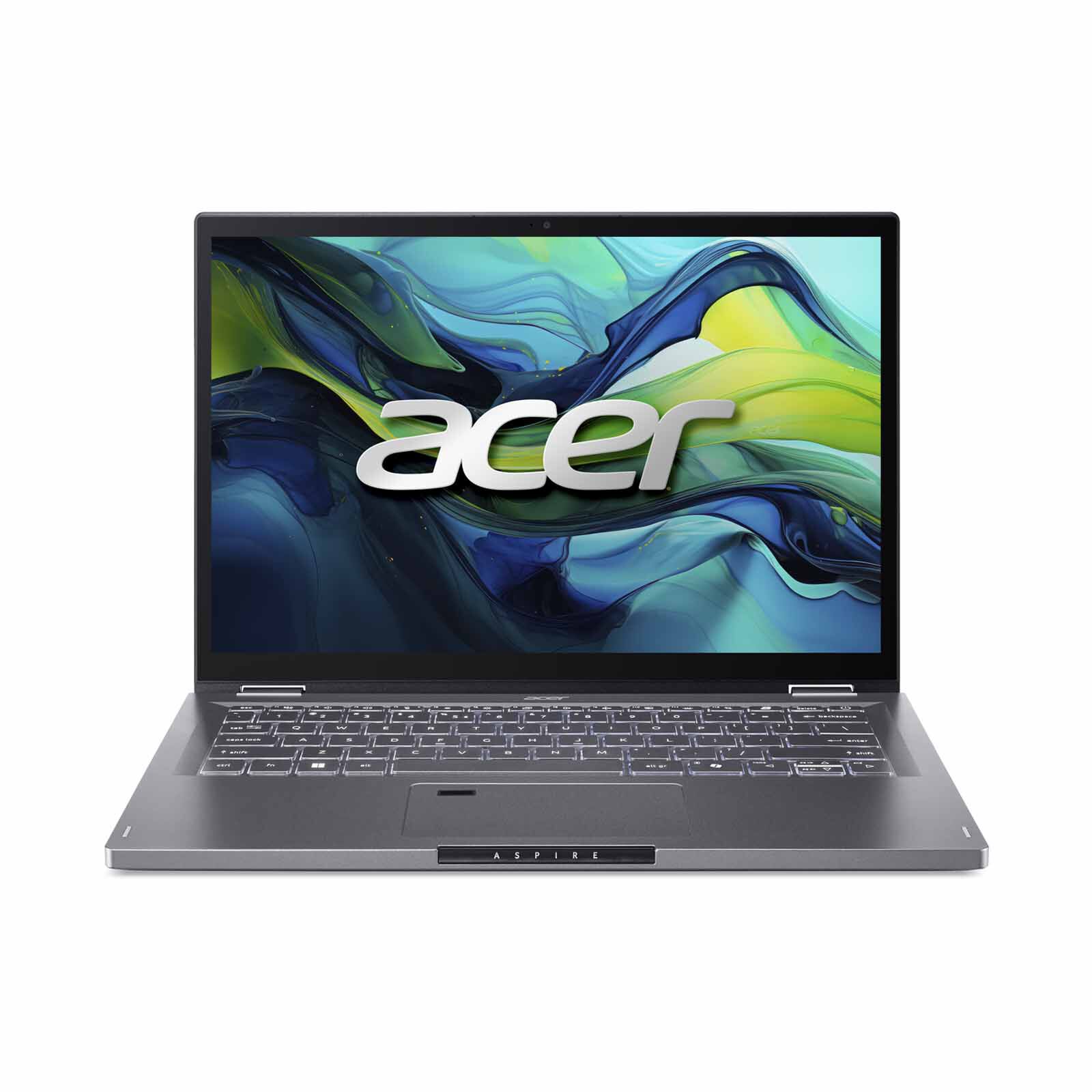 ACER 14in Touch Intel Core Ultra 5 115u 16gb 512gb Ssd Win 11 Home ASPIRE SPIN 14 ASP14-51N-547R (SILVER)-image 1