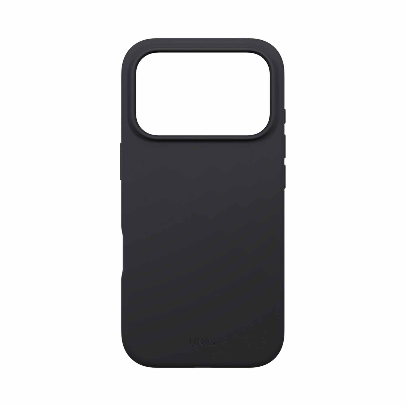 UNIQ Hybrid Iphone 17 Pro (2025) 6.3 Magclick Charging Lino - Charcoal Grey UNIQ-IP6.3P(2025)-LINOMCGRY-image 1