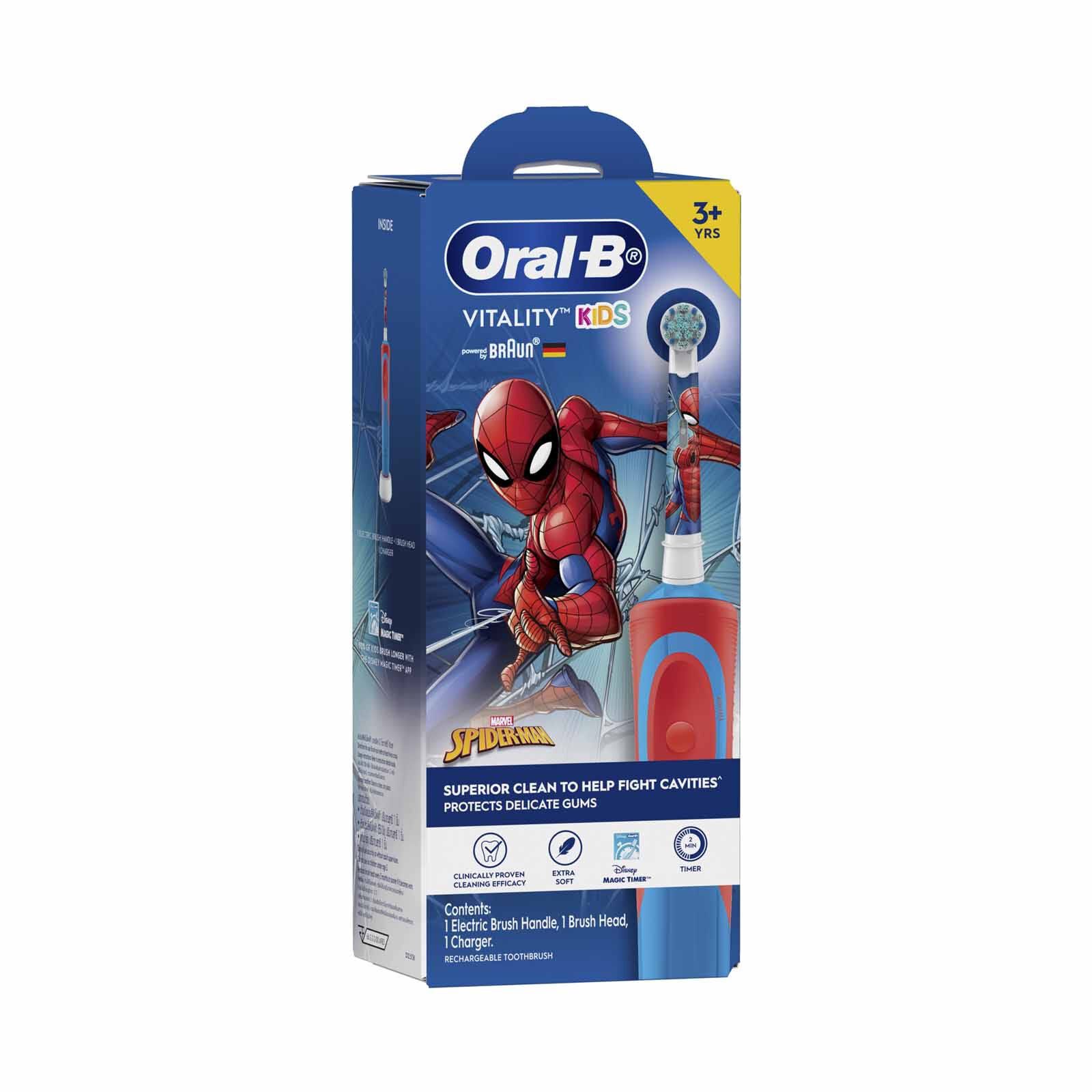 ORAL-B Electric Toothbrush - Spiderman D 12513K-image 9