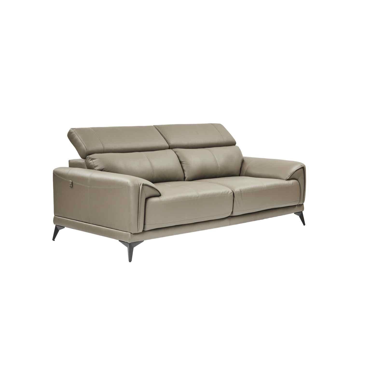MIZU DESIG 2 Seater Sofa (hl) Mto Half Leather Sofa KENDRA-image 10