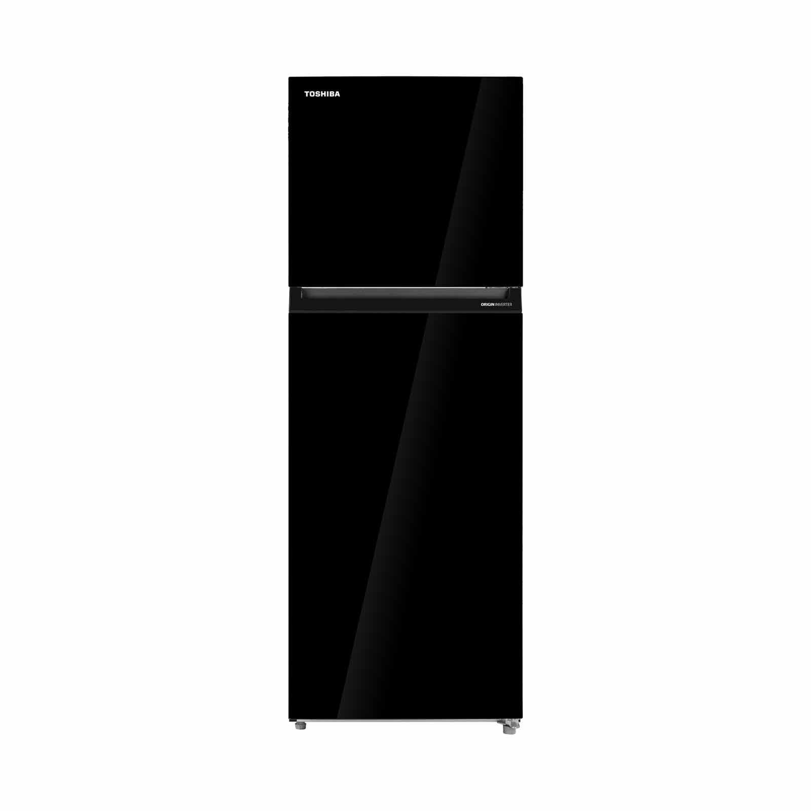 TOSHIBA 2 Door Fridge Tmf Black Glass (411l) GR-RT559WE-PMX(22S)-image 1